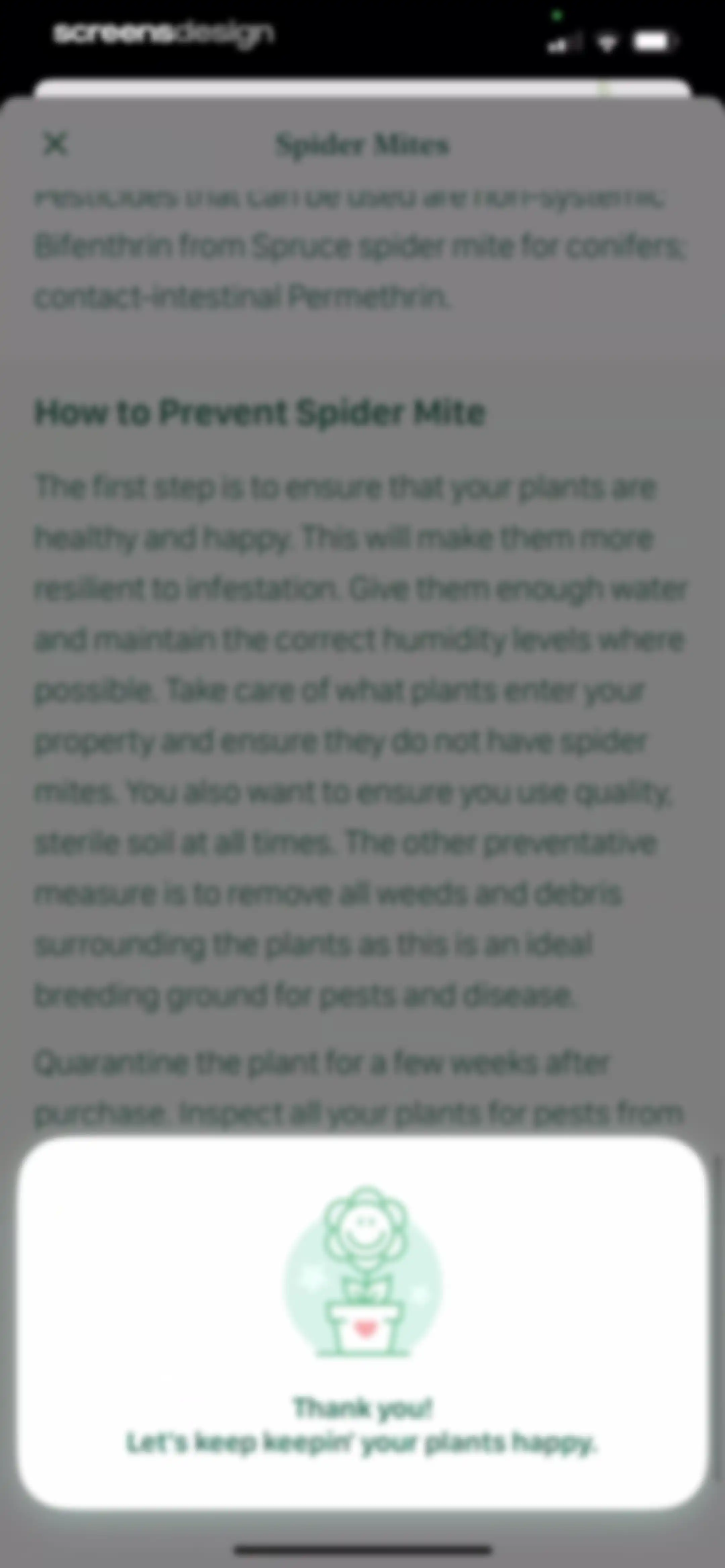 Blossom - Plant Care Guide screen 182