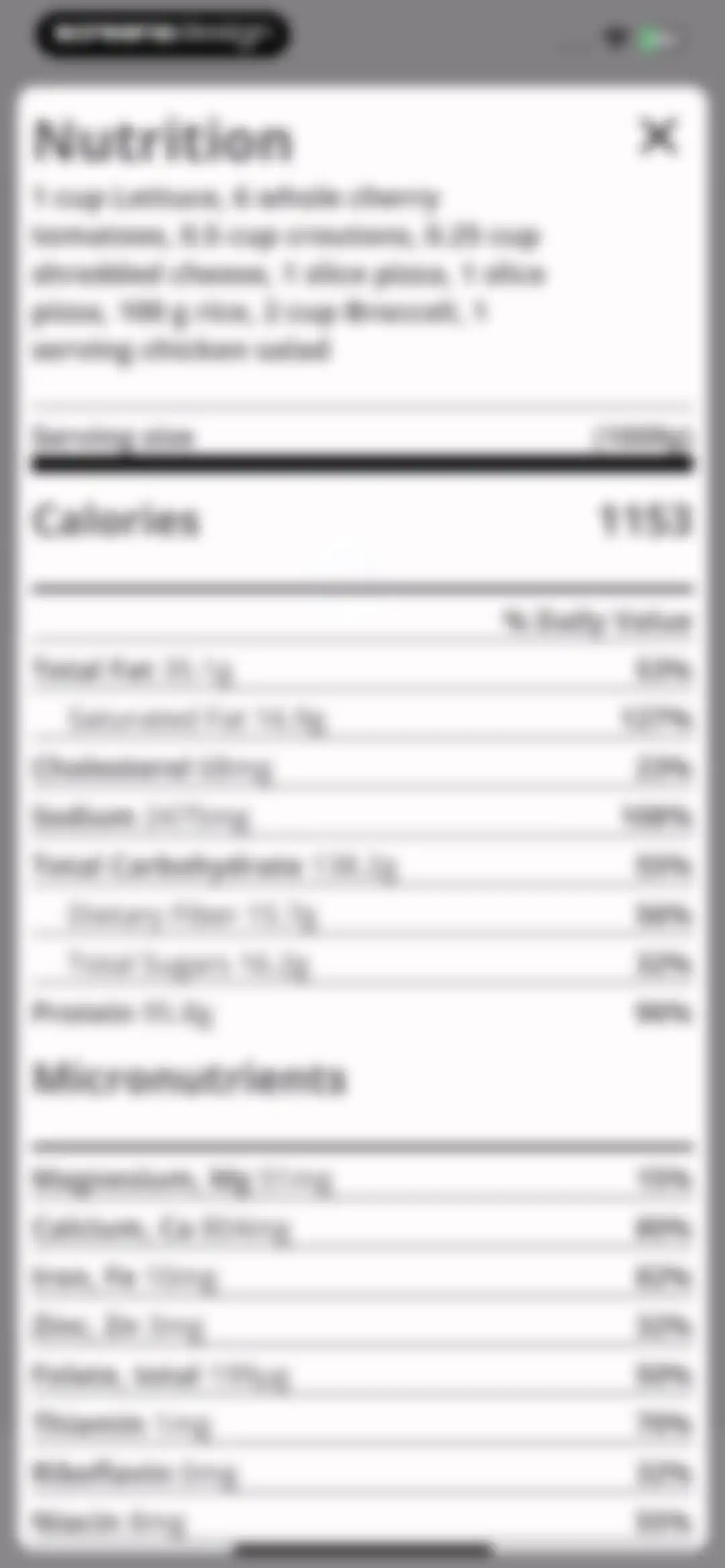 SnapCalorie AI Calorie Counter screen 76