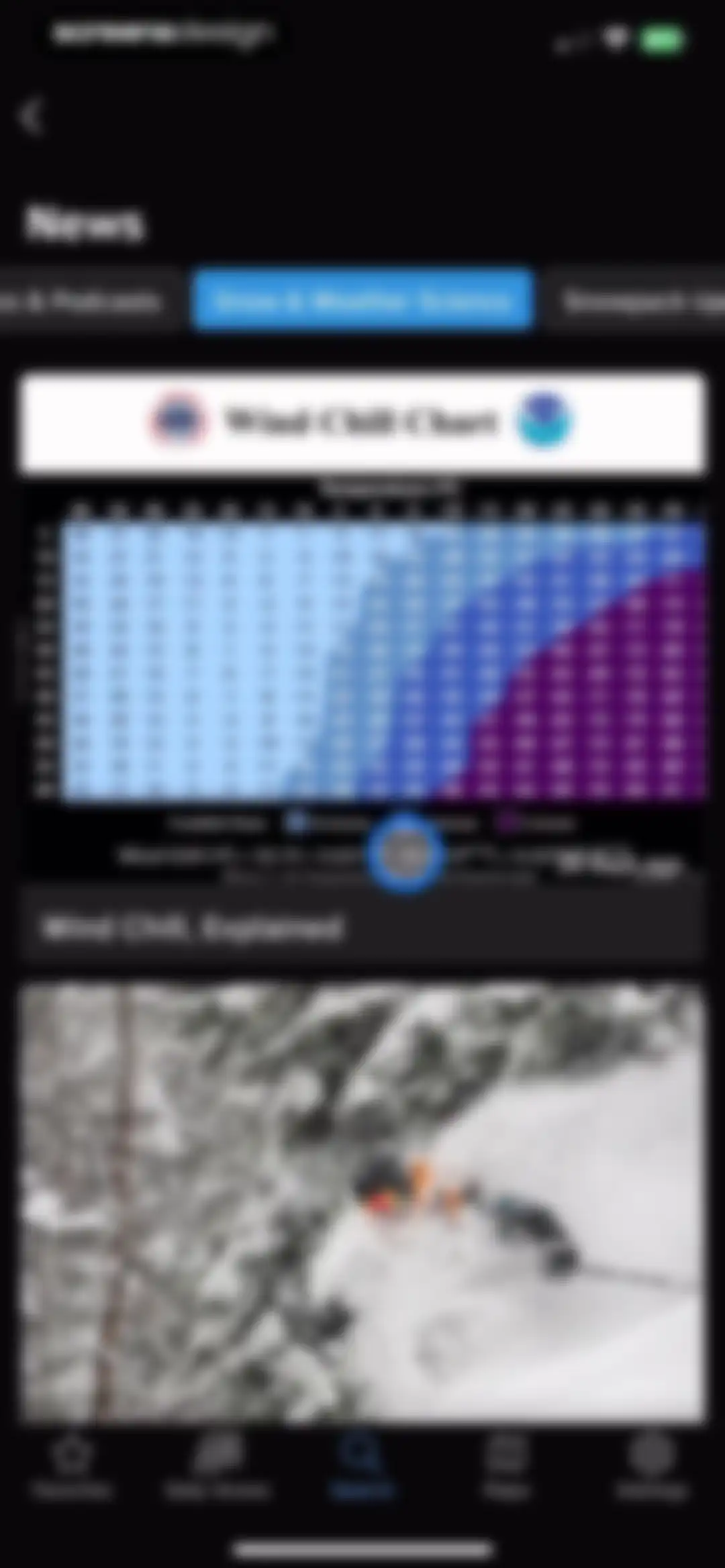 OpenSnow screen 57