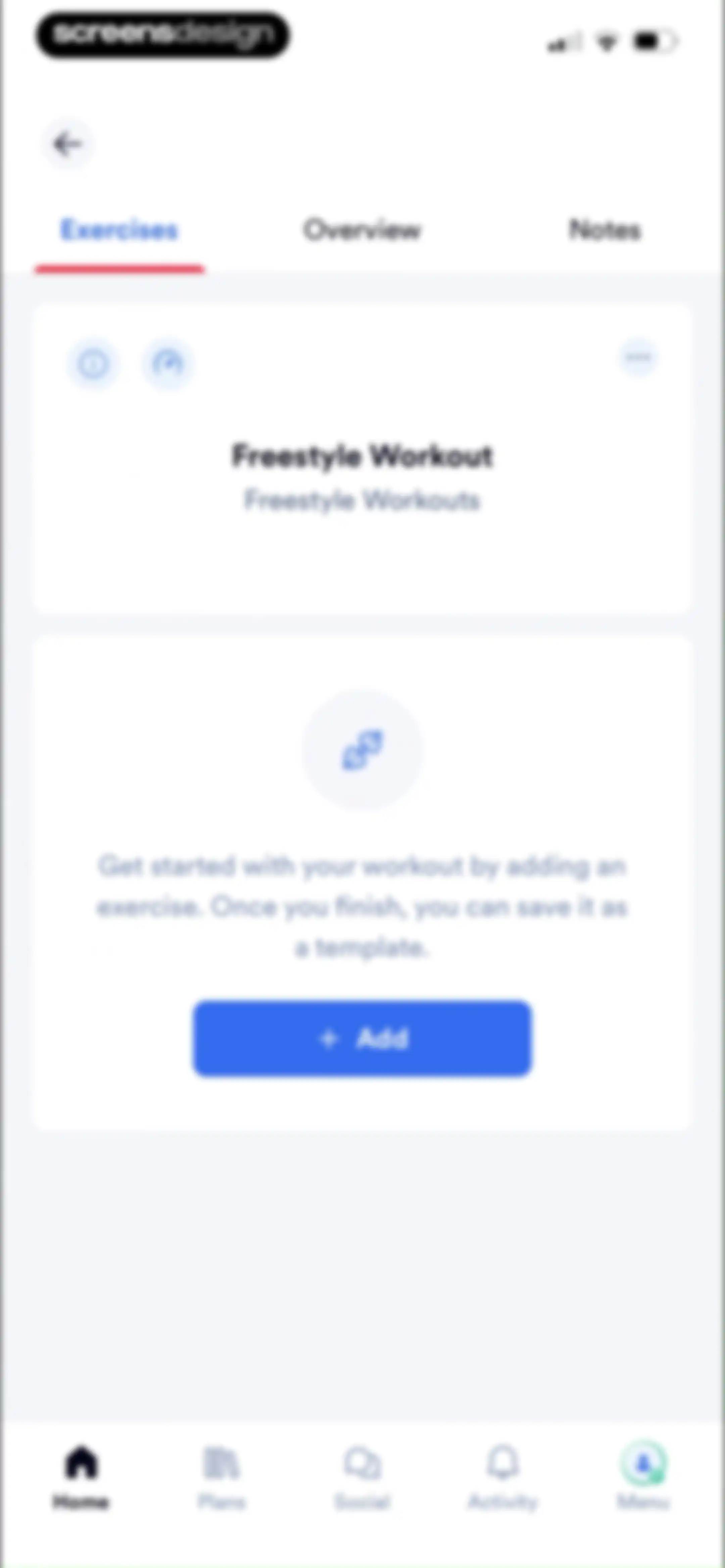 Caliber: Strength Training screen 62