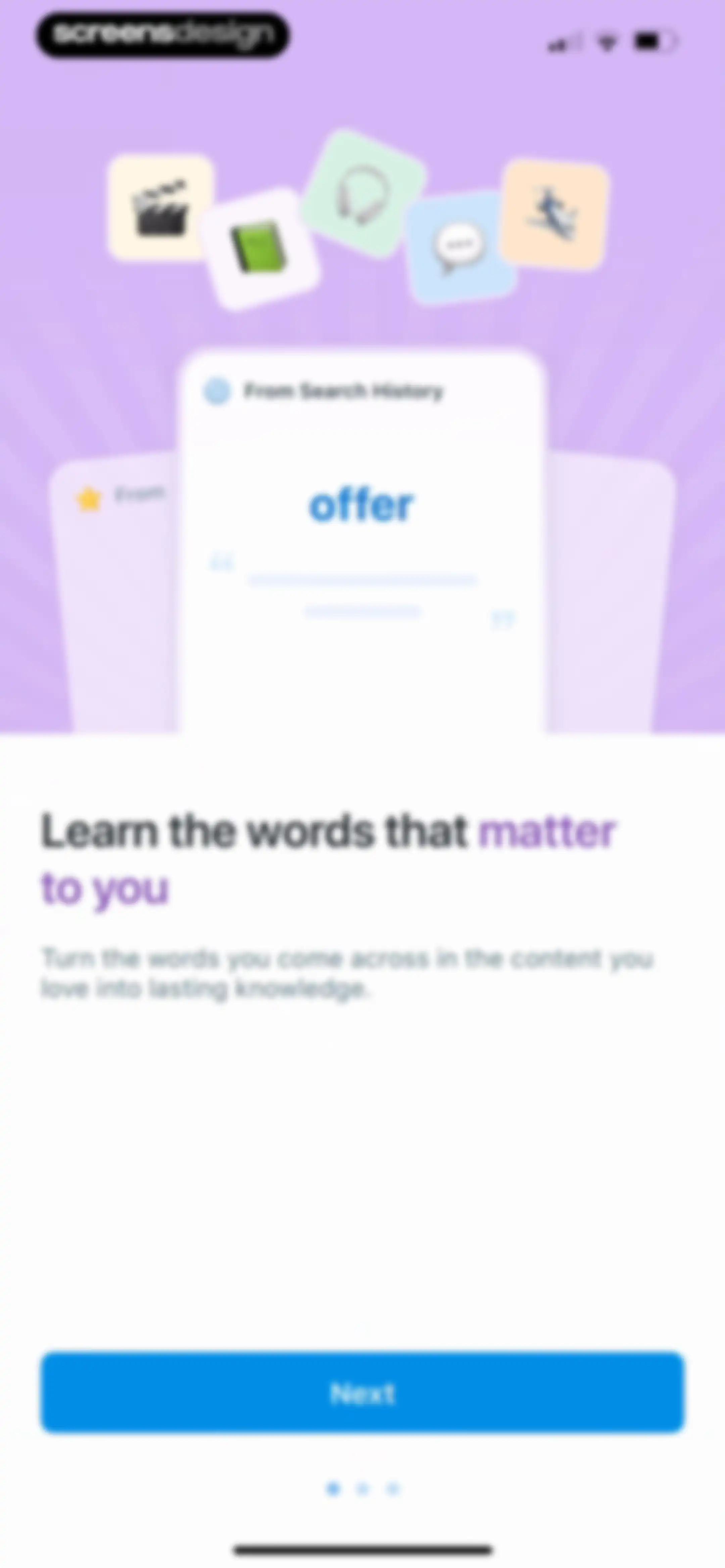 Reverso translate and learn screen 46