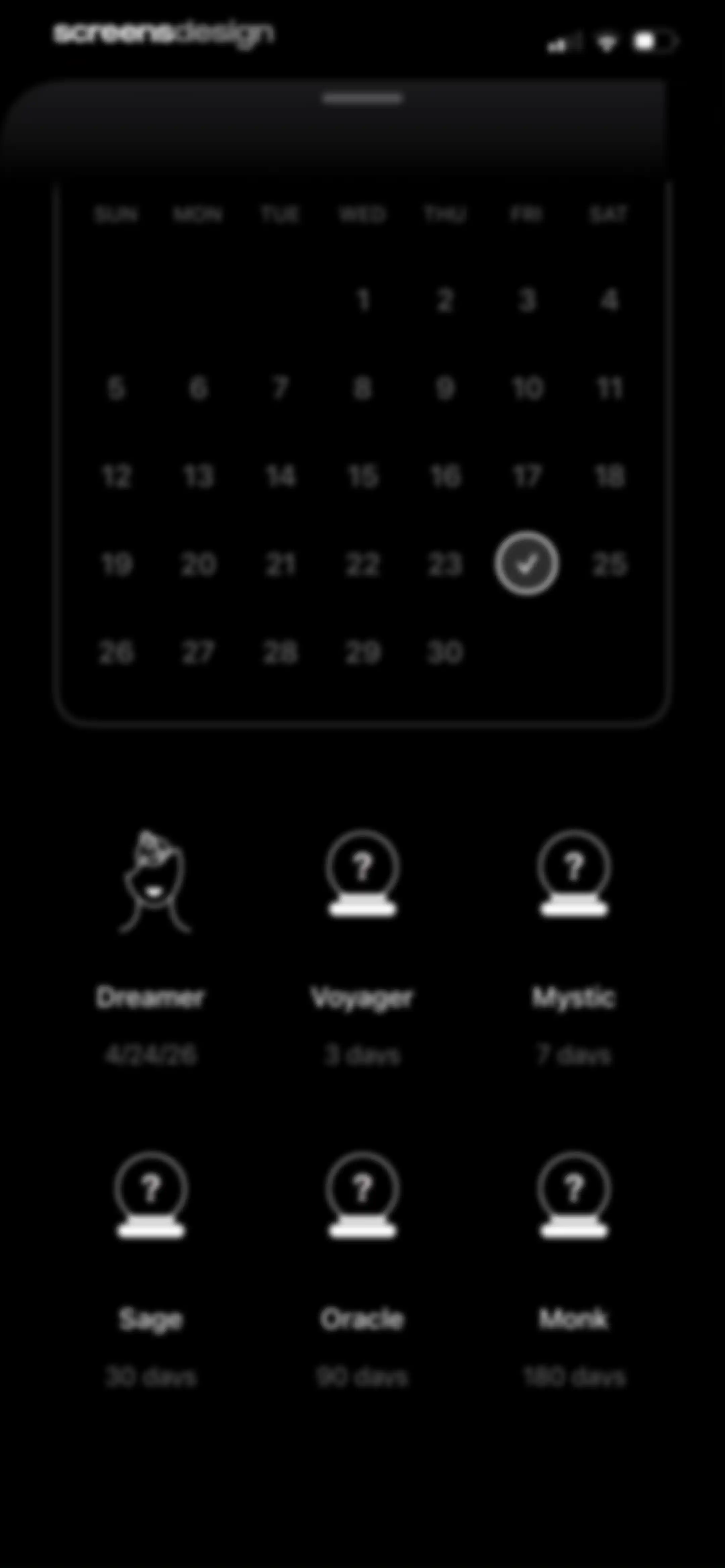 Blank Spaces Launcher screen 86