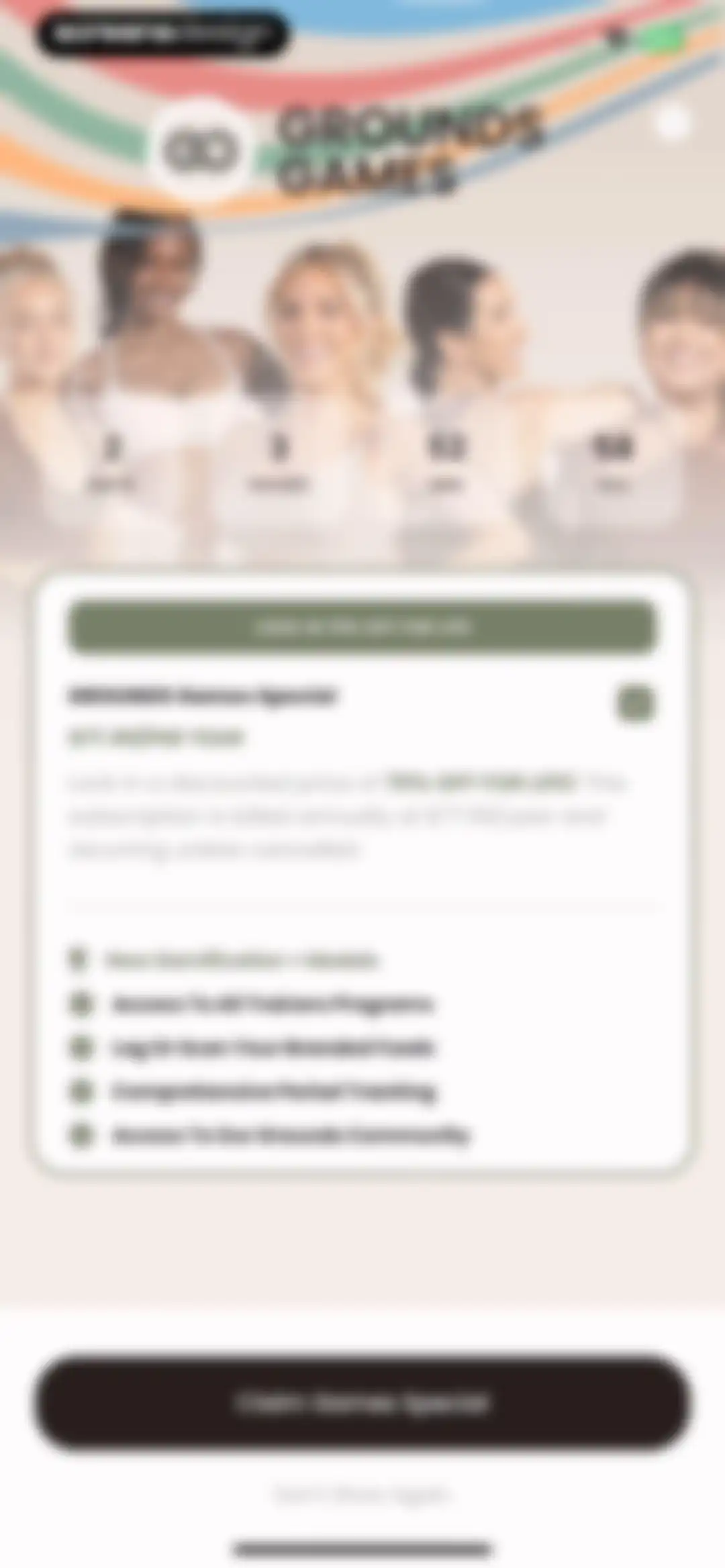 Grounds: Fitness App For Women screen 25