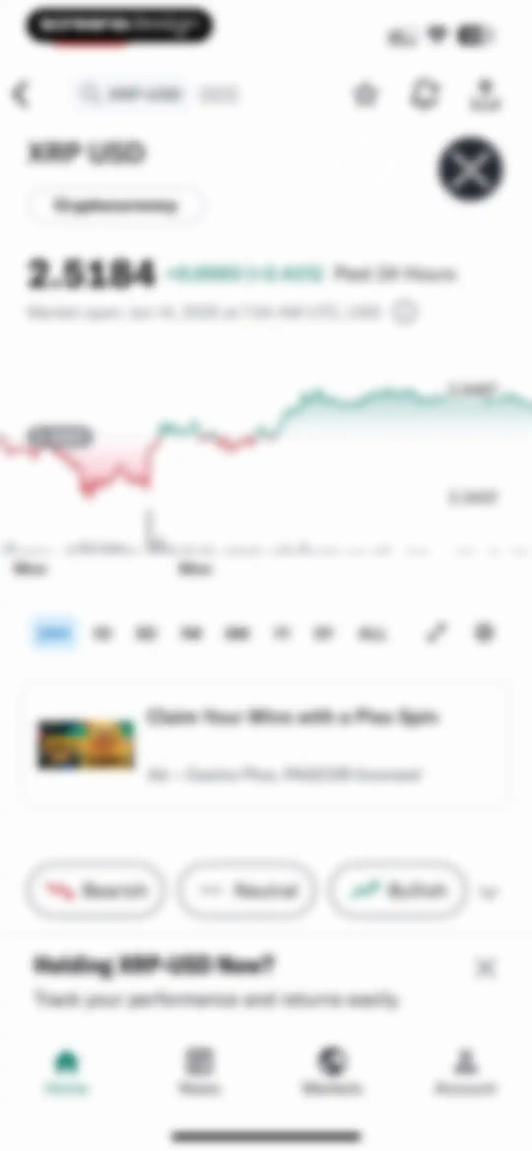 Yahoo Finance: Stocks, Markets screen 17