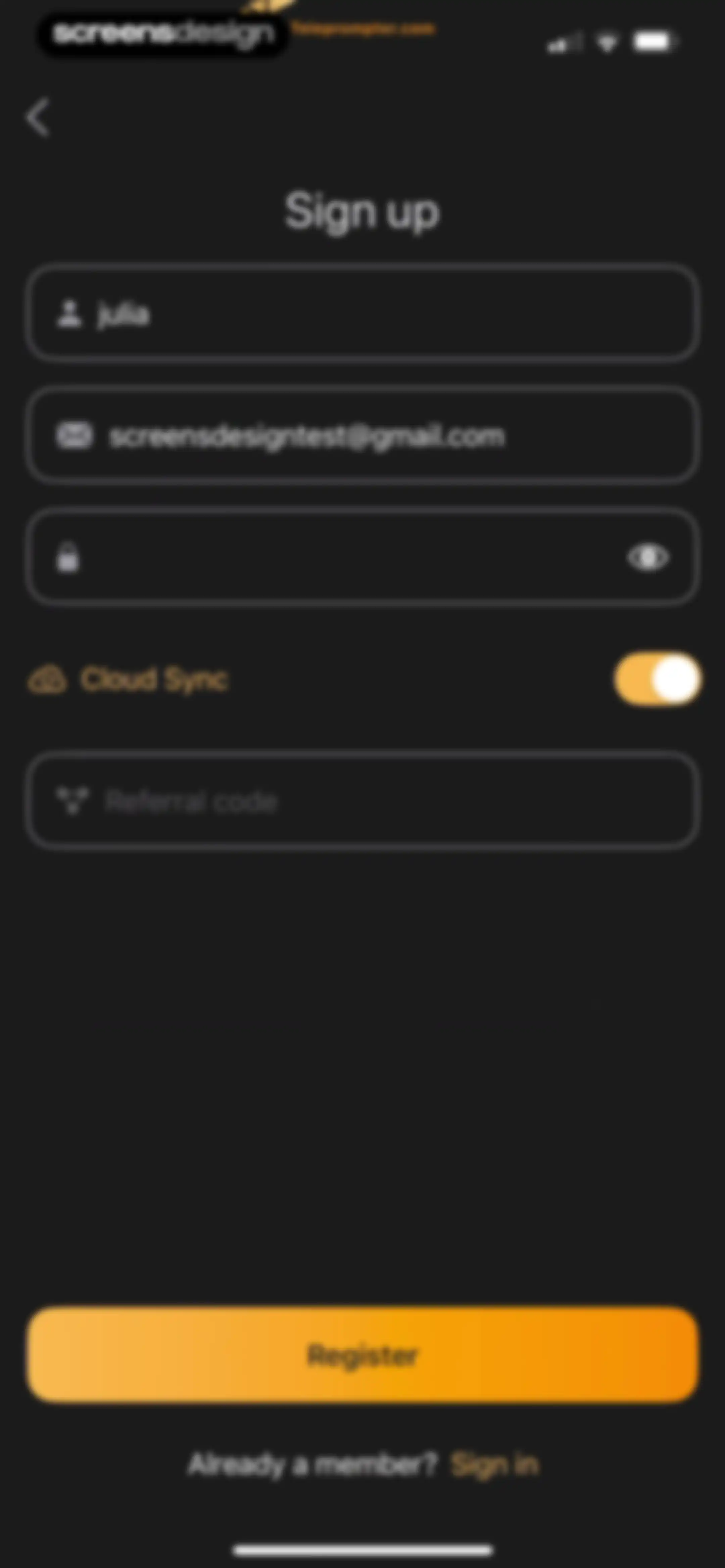 Teleprompter.com screen 35