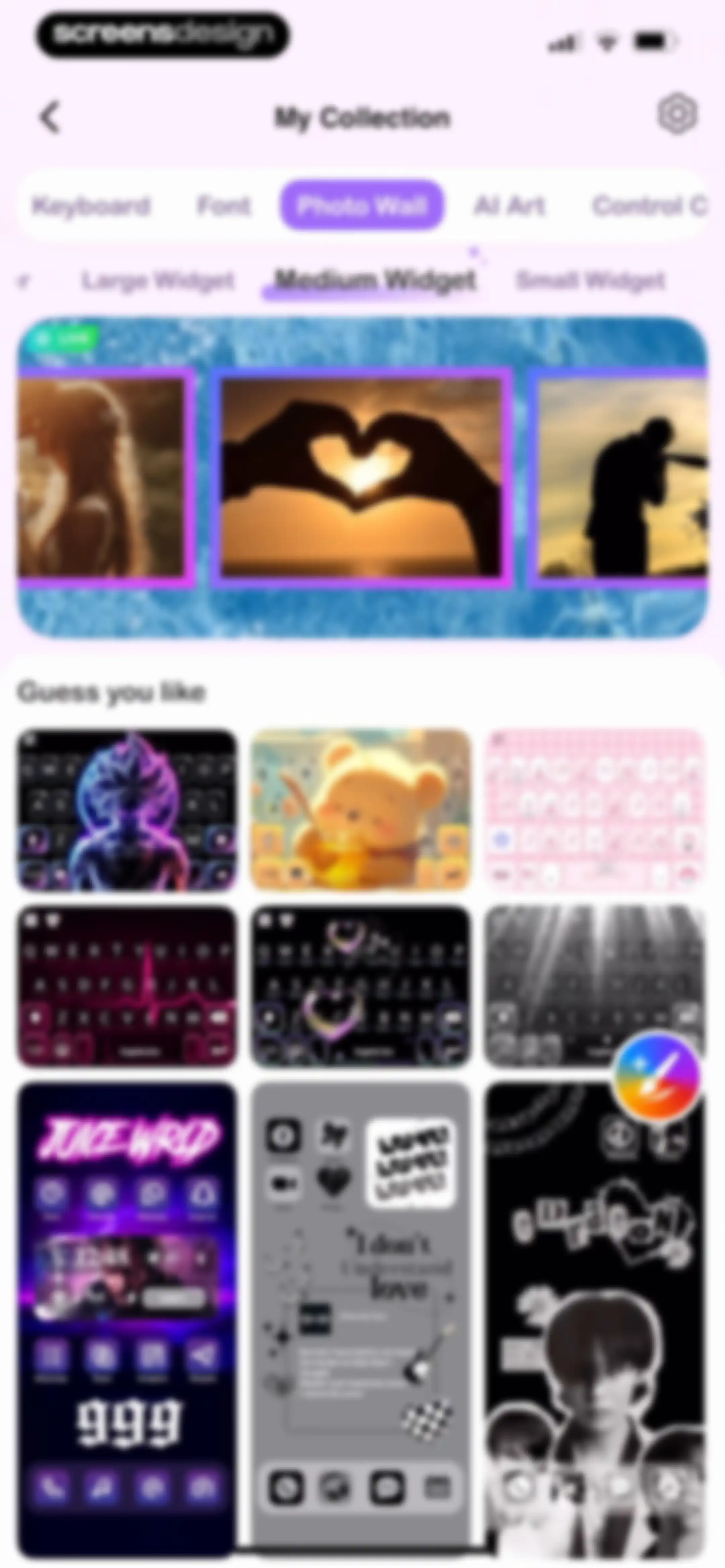 Cool Themes & Fonts: Cute Text screen 73
