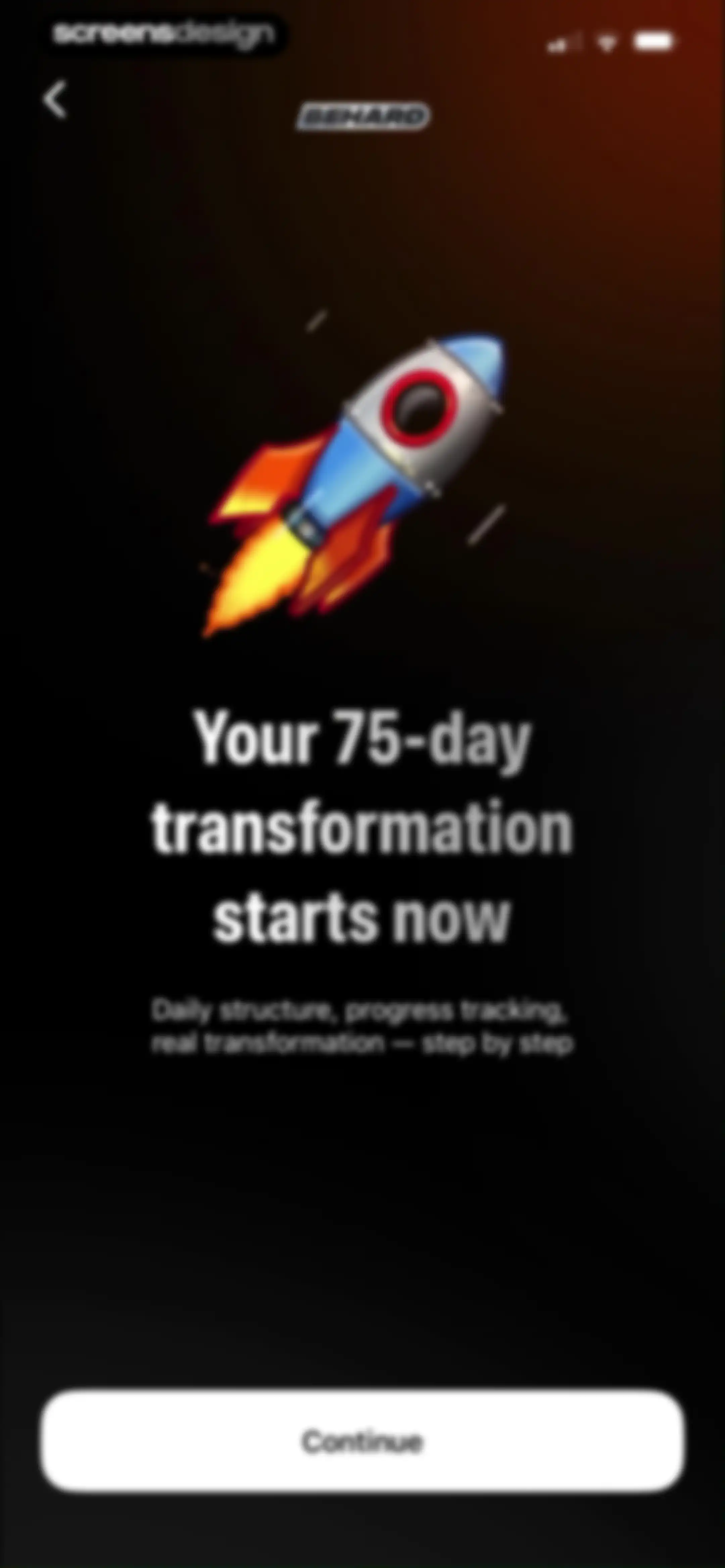 75 Days Challenge Tough & Soft screen 6