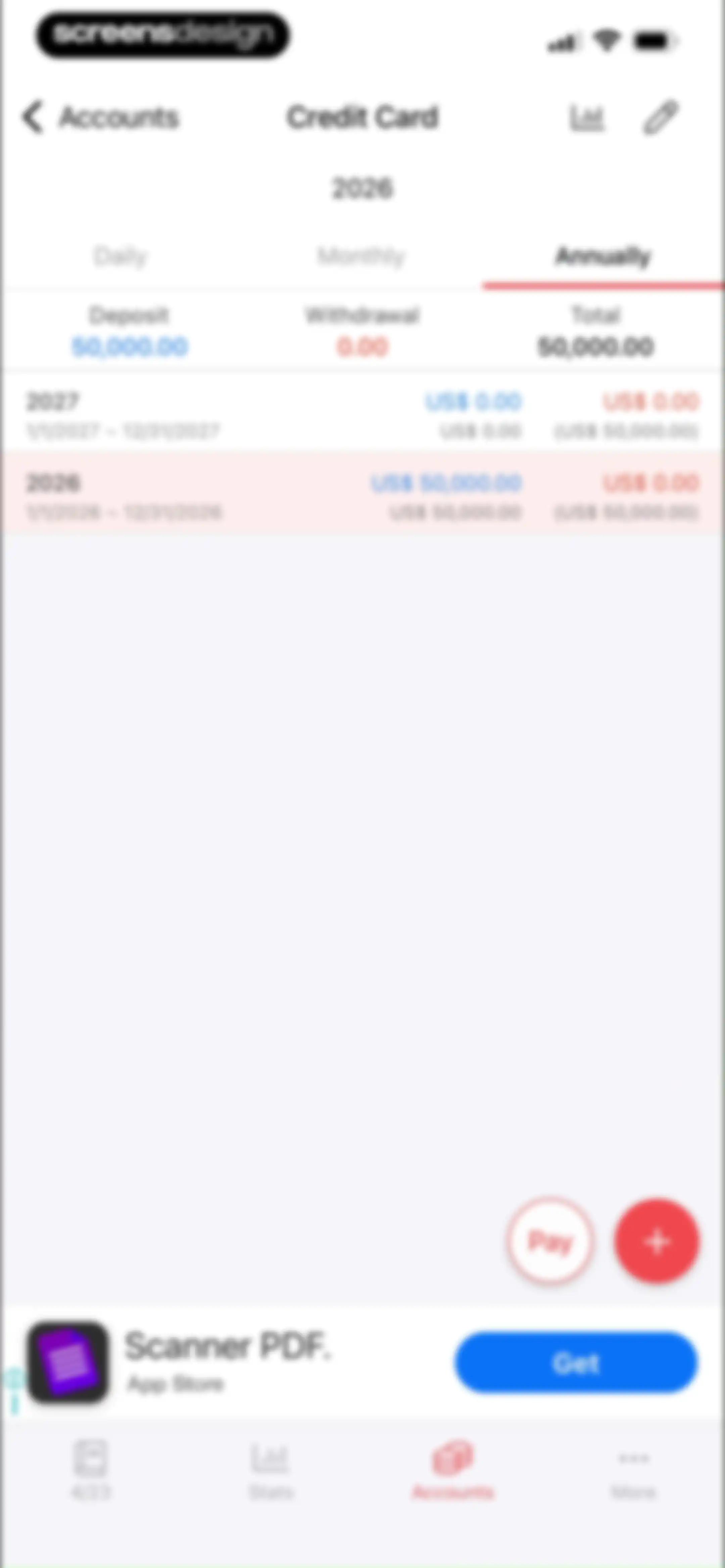 Money Manager Expense & Budget screen 73