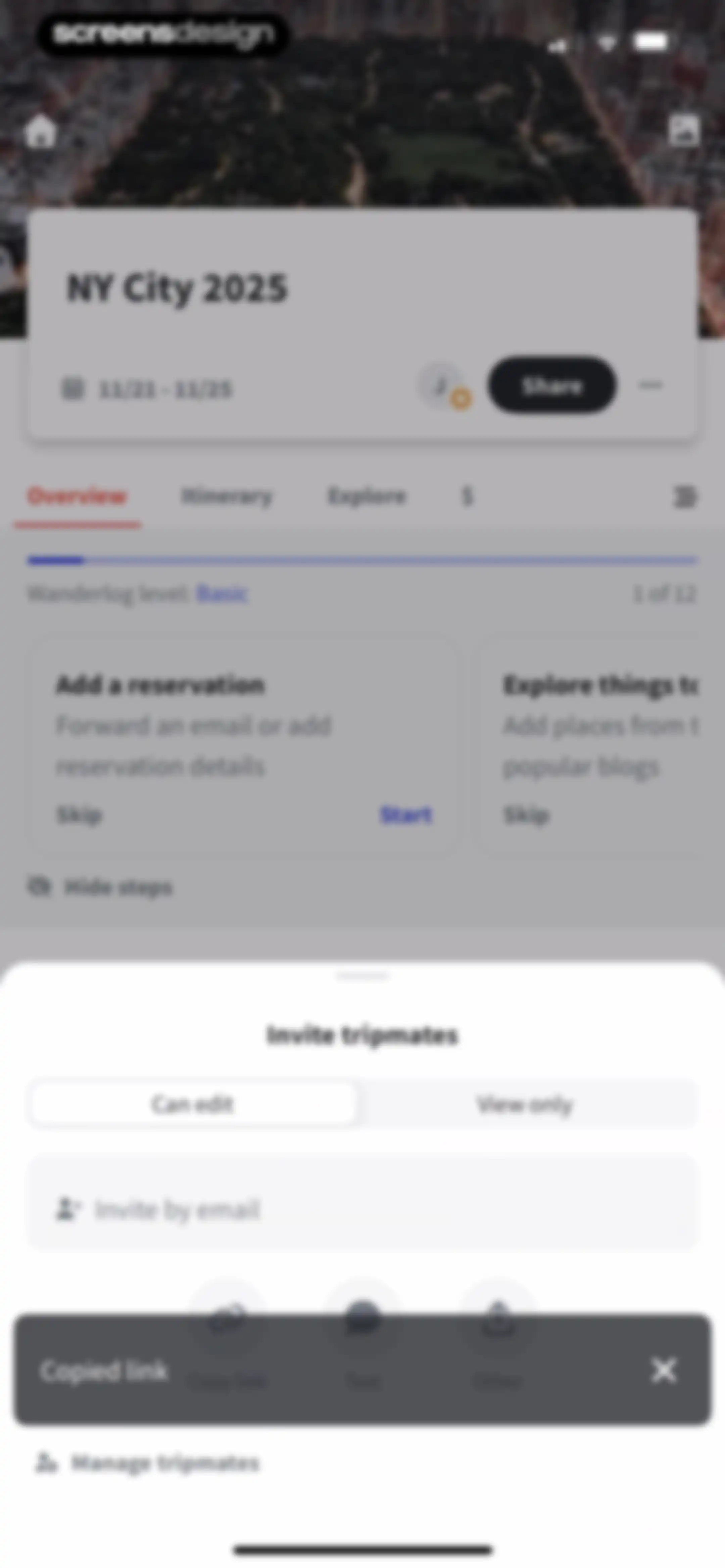 Wanderlog - Travel Planner screen 73