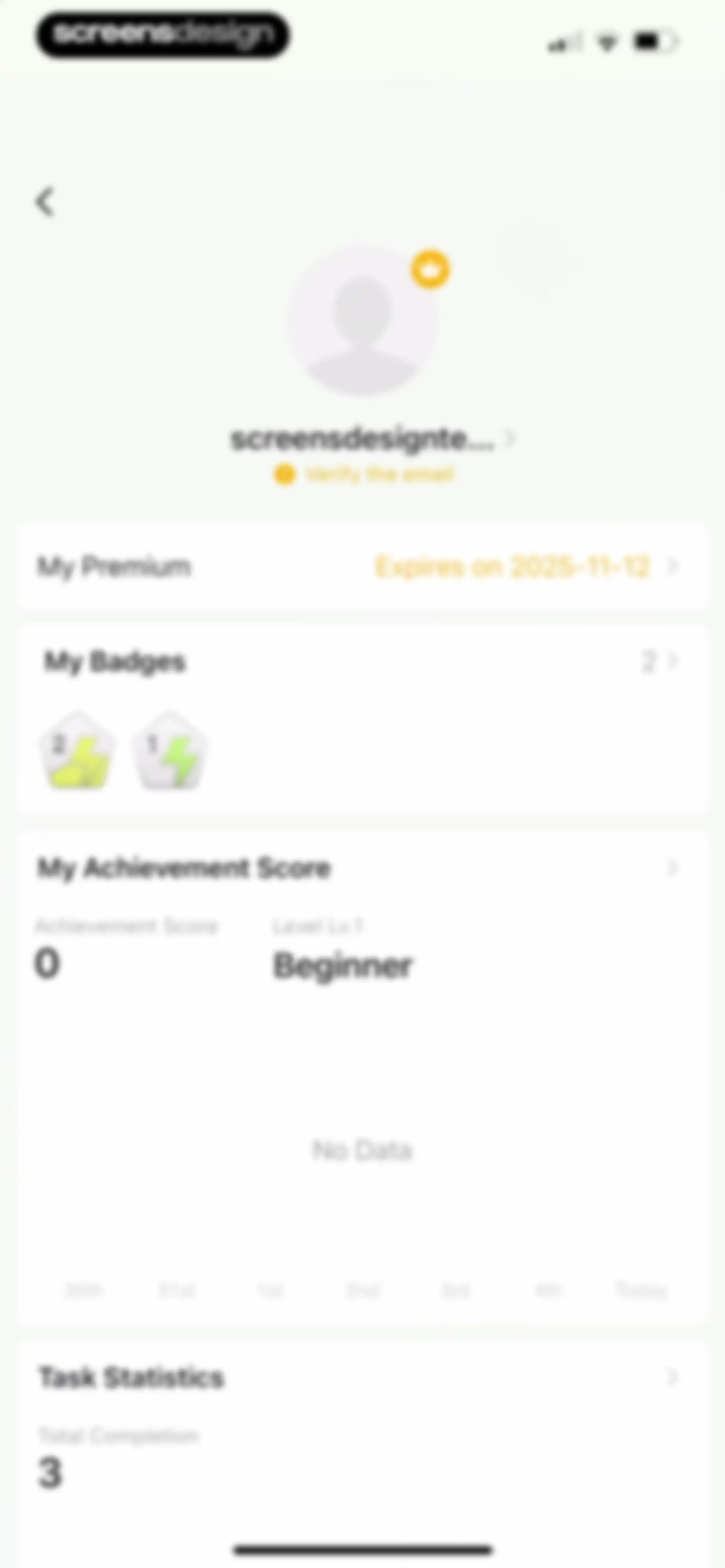 TickTick:To-Do List & Calendar screen 214