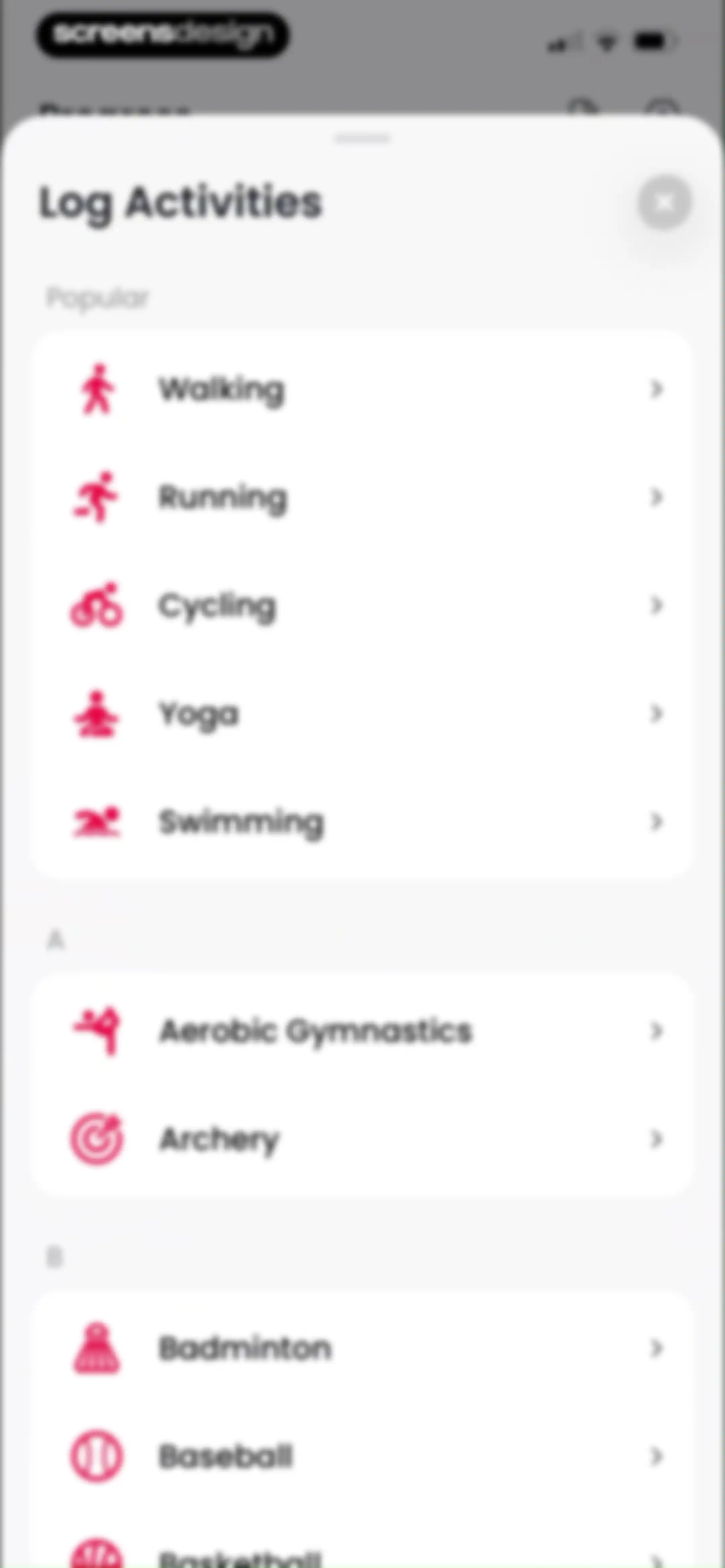 ChillFit: Home Workout Planner screen 142