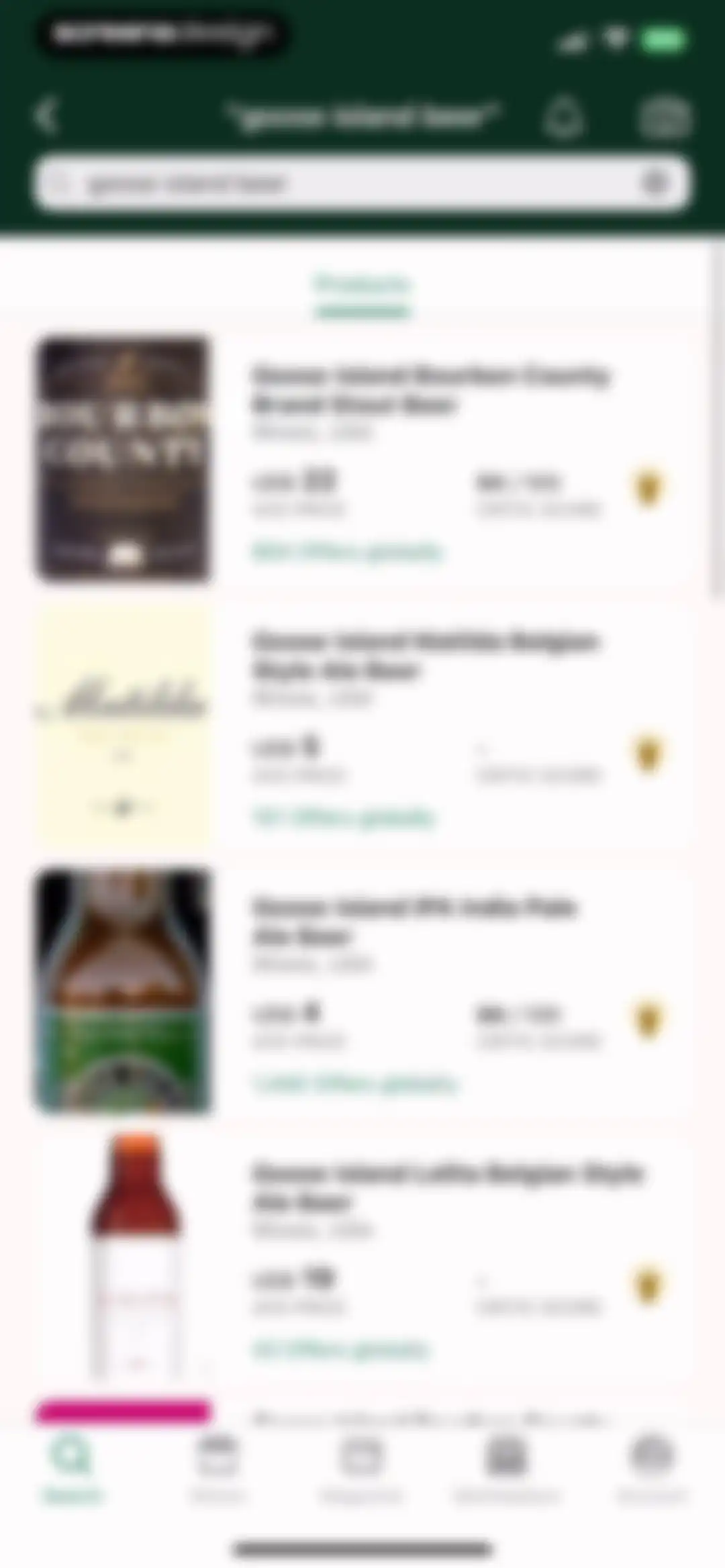 Wine-Searcher screen 42