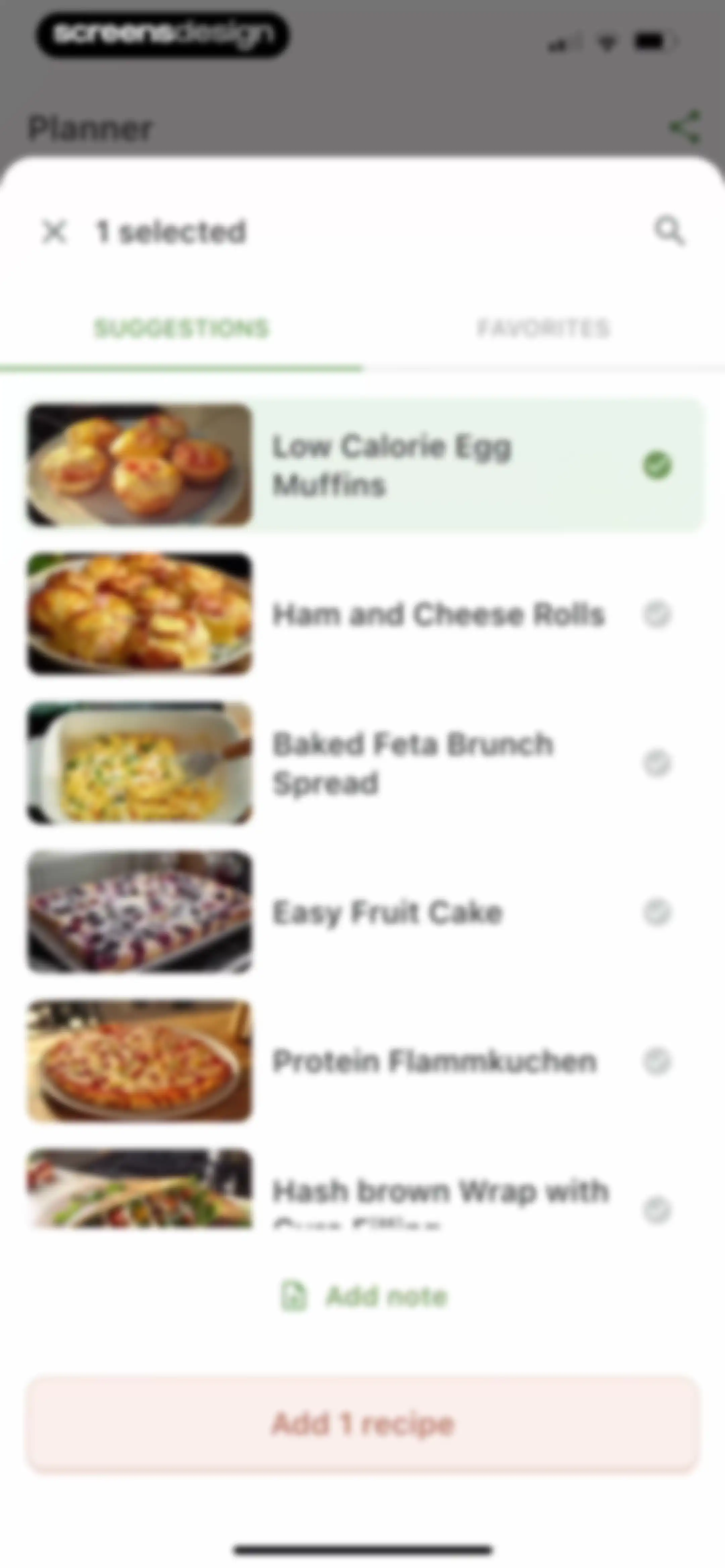 All My Meals - Keep Recipes screen 90