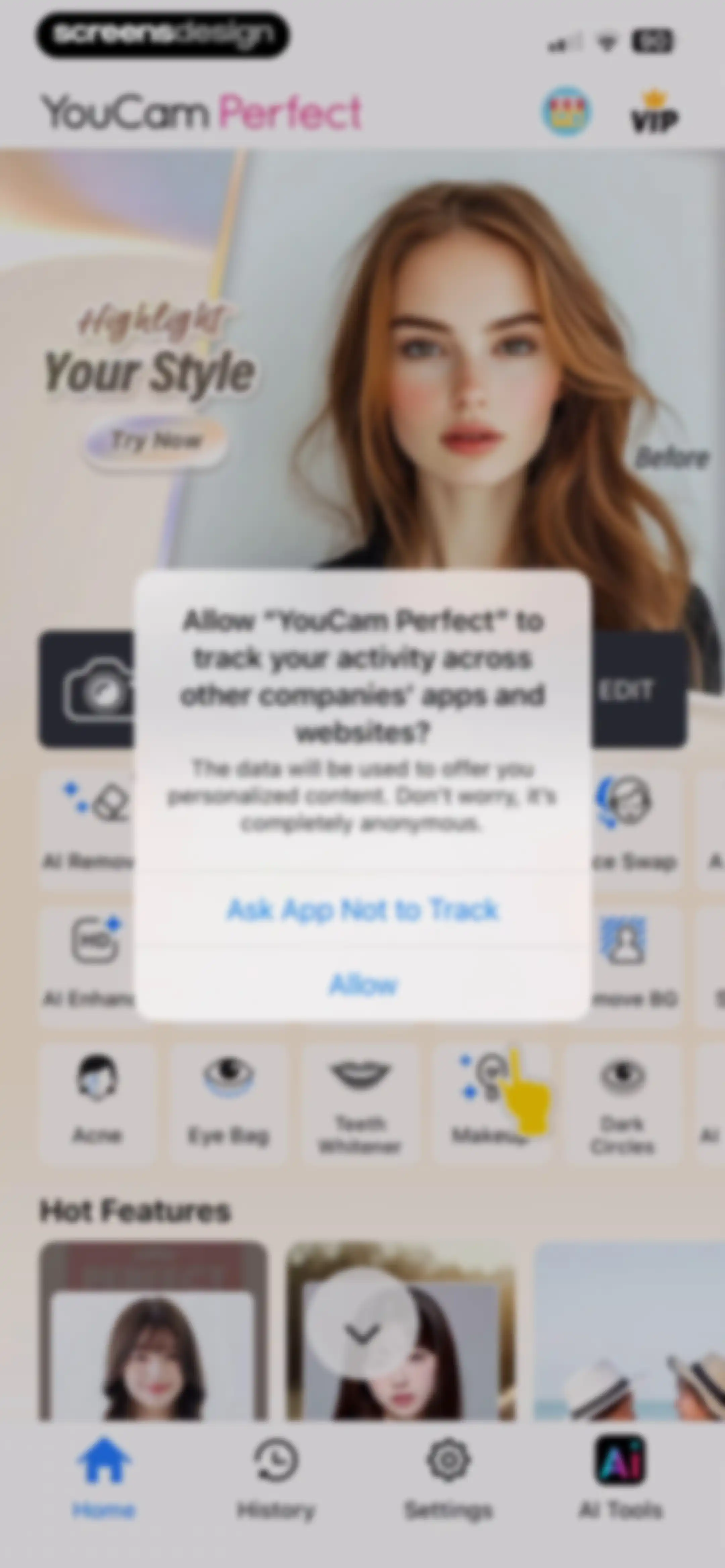 YouCam Perfect:AI Photo Editor screen 13