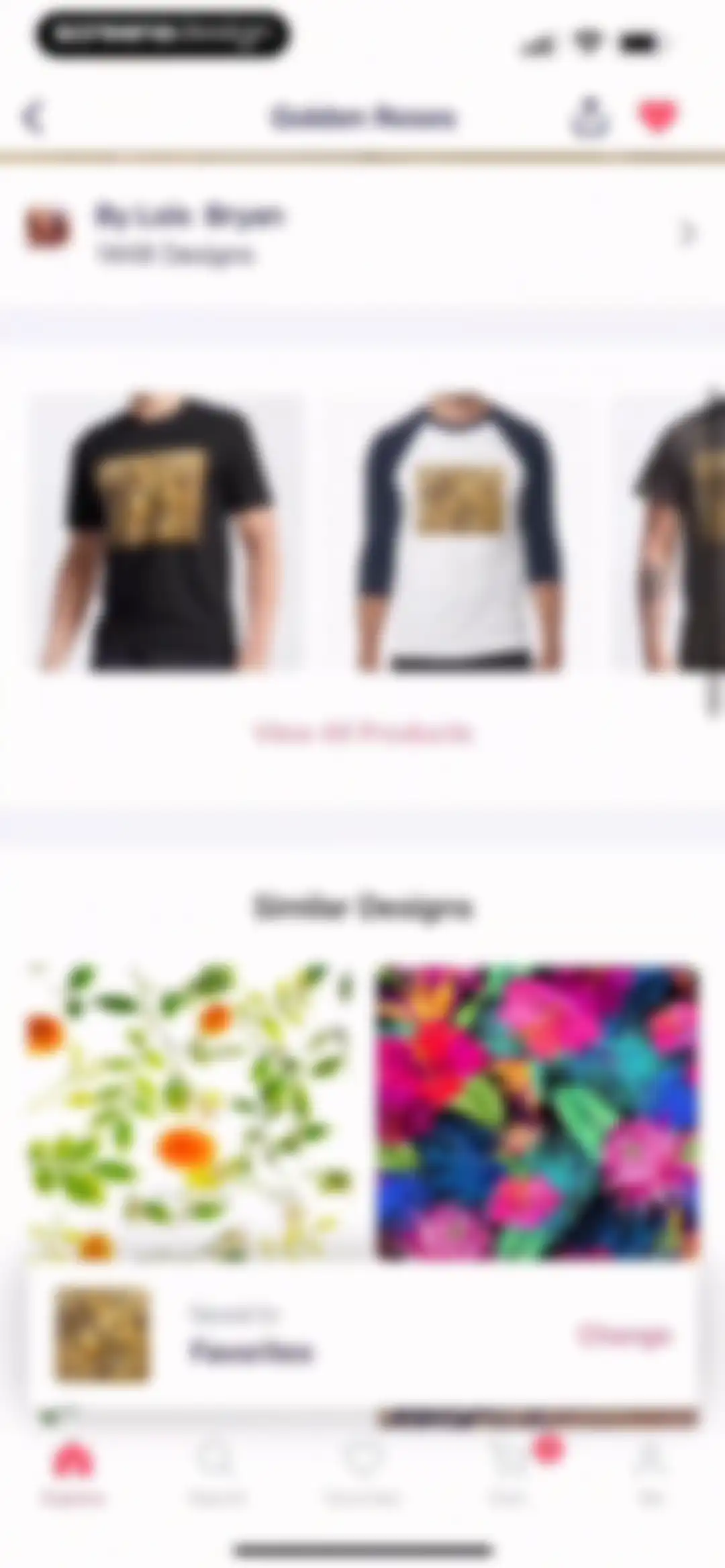 Redbubble - Shop original art screen 36