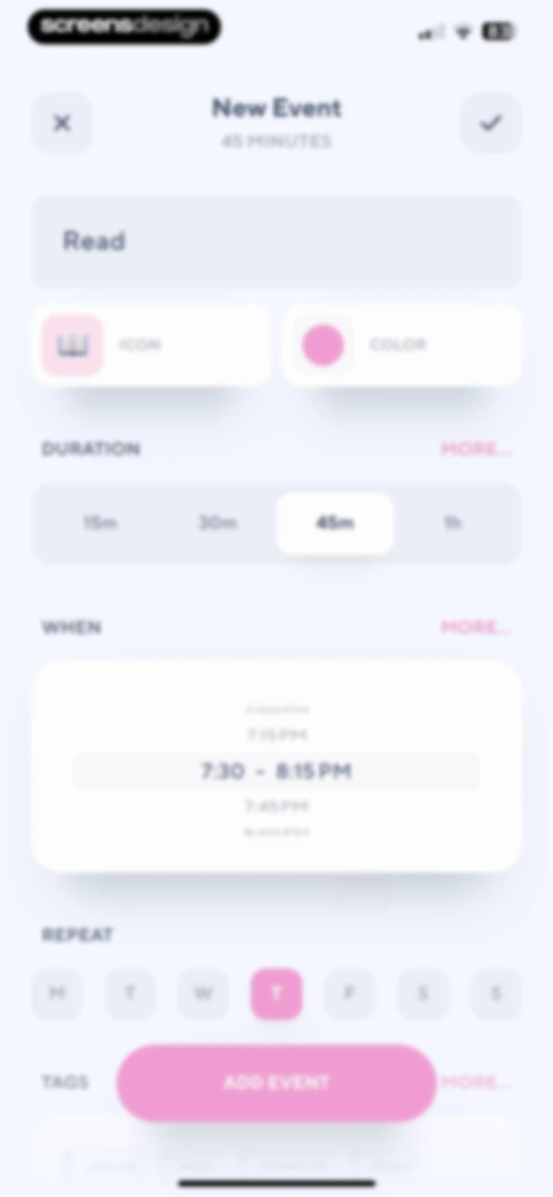 TimeBloc - Daily Planner screen 28