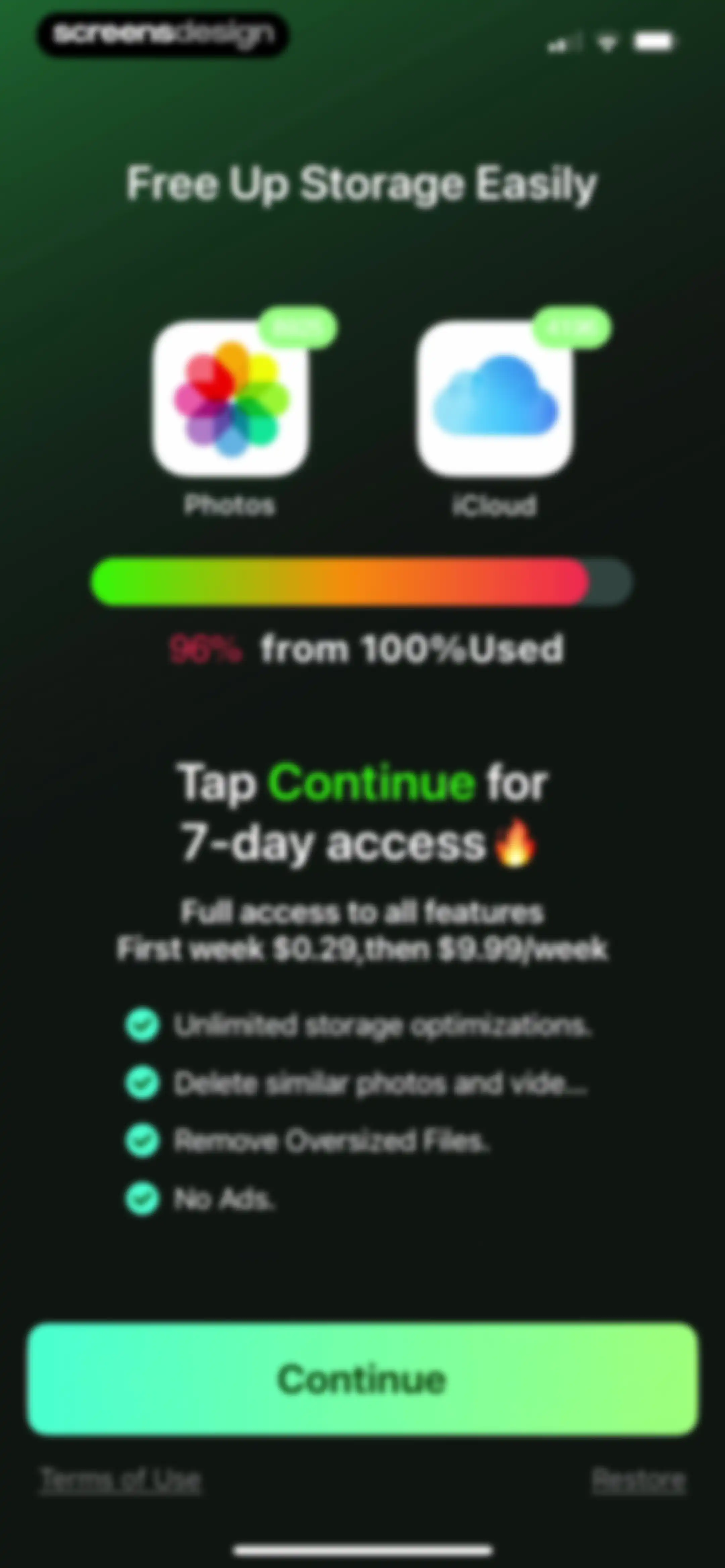 ClearSnap-Clean Up Storage screen 7