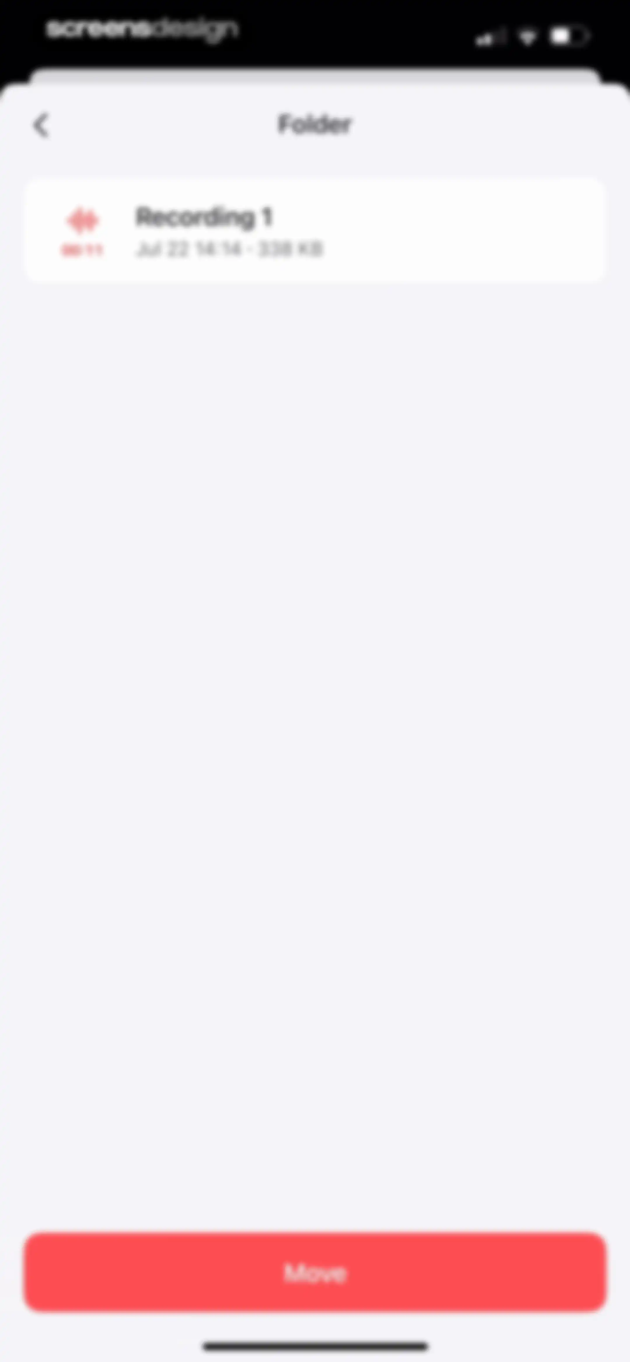Voice Recorder — Audio Memos screen 58