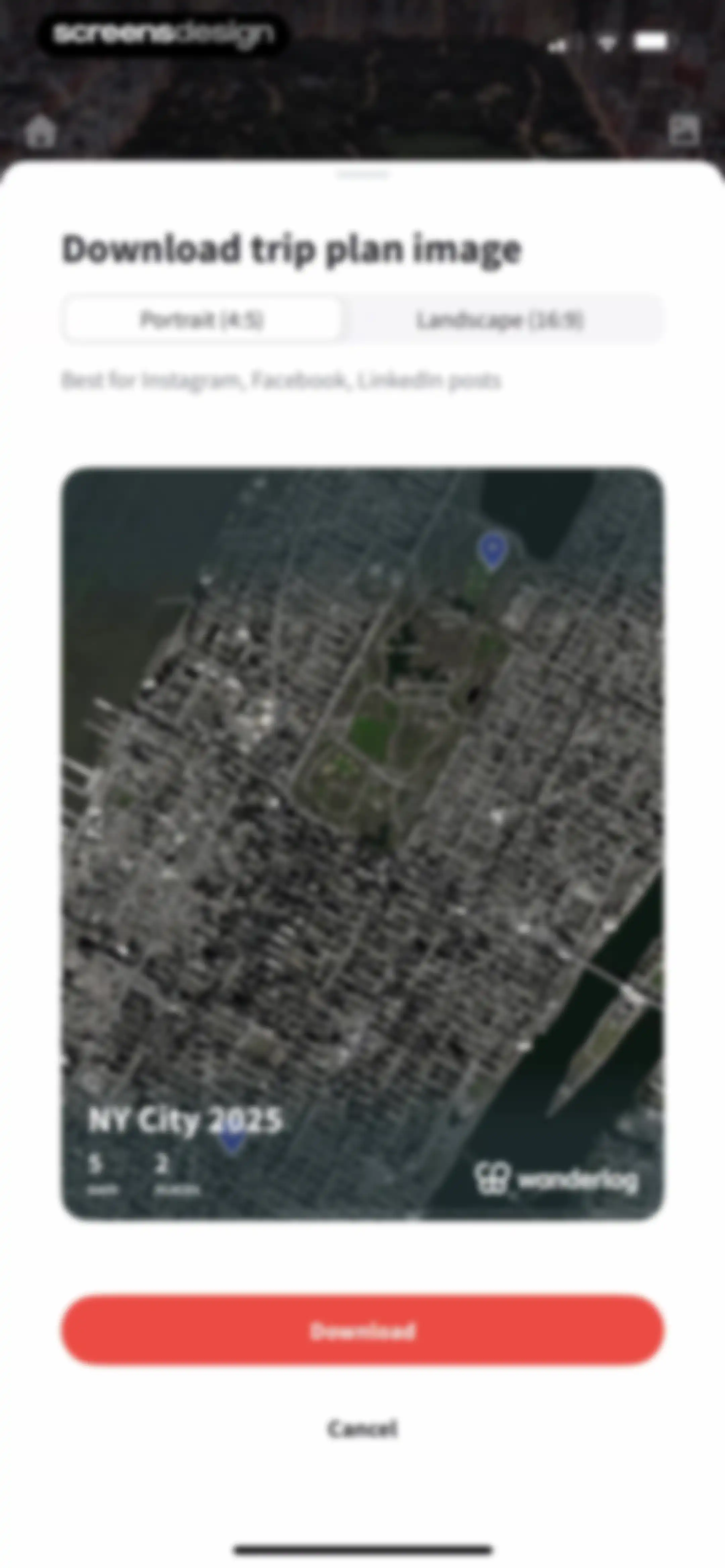 Wanderlog - Travel Planner screen 76