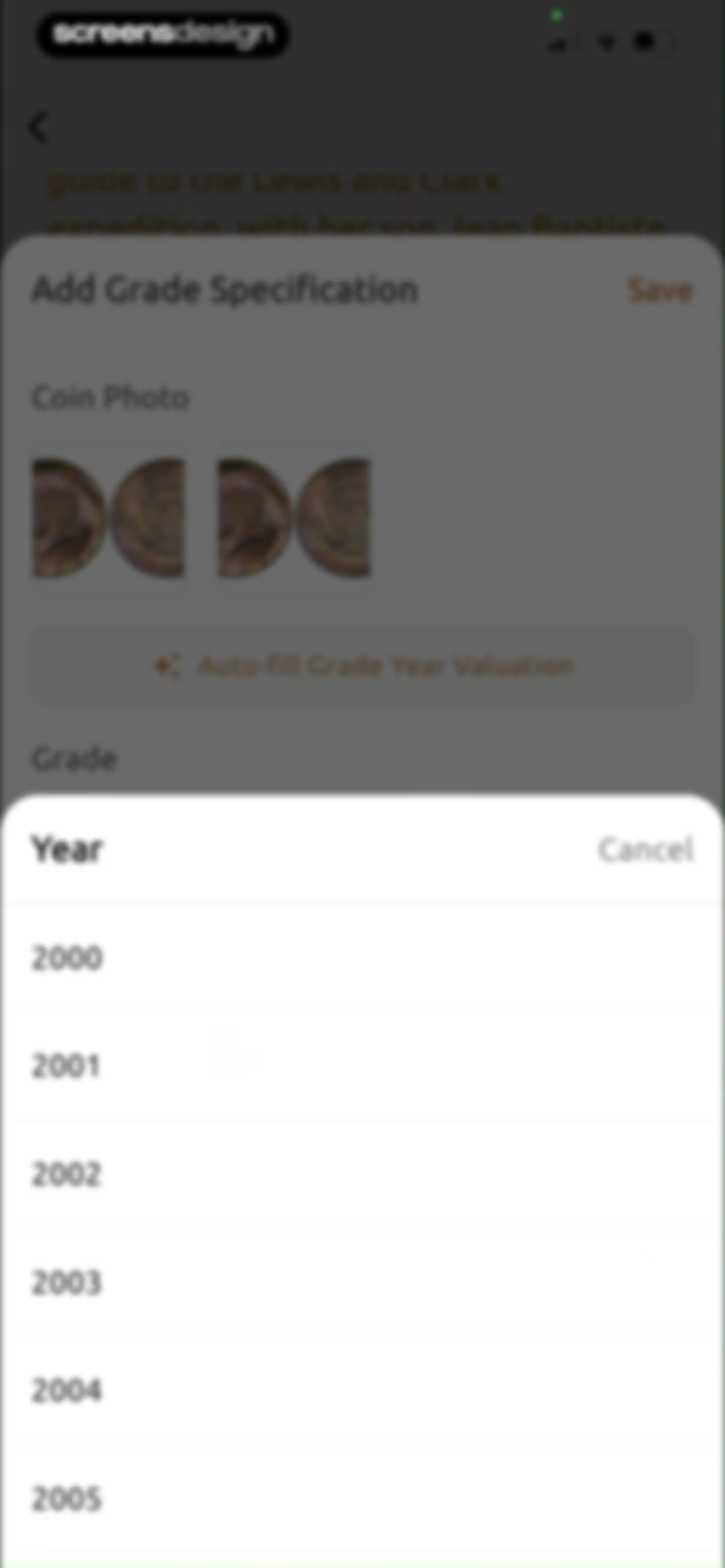 ChatCoin: Coin Identifier screen 27