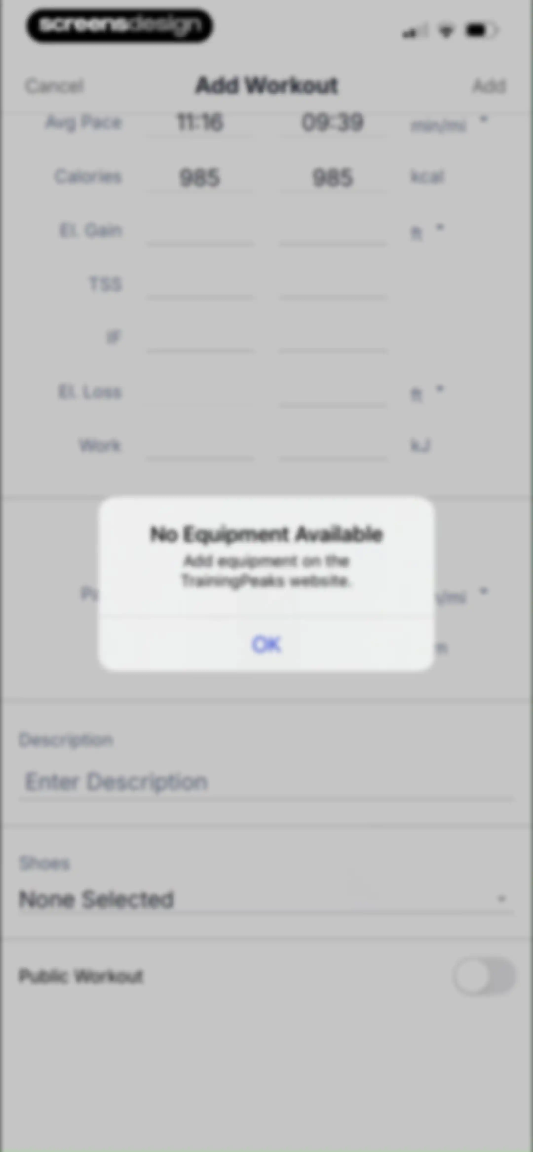 TrainingPeaks: Plan Train Lift screen 29