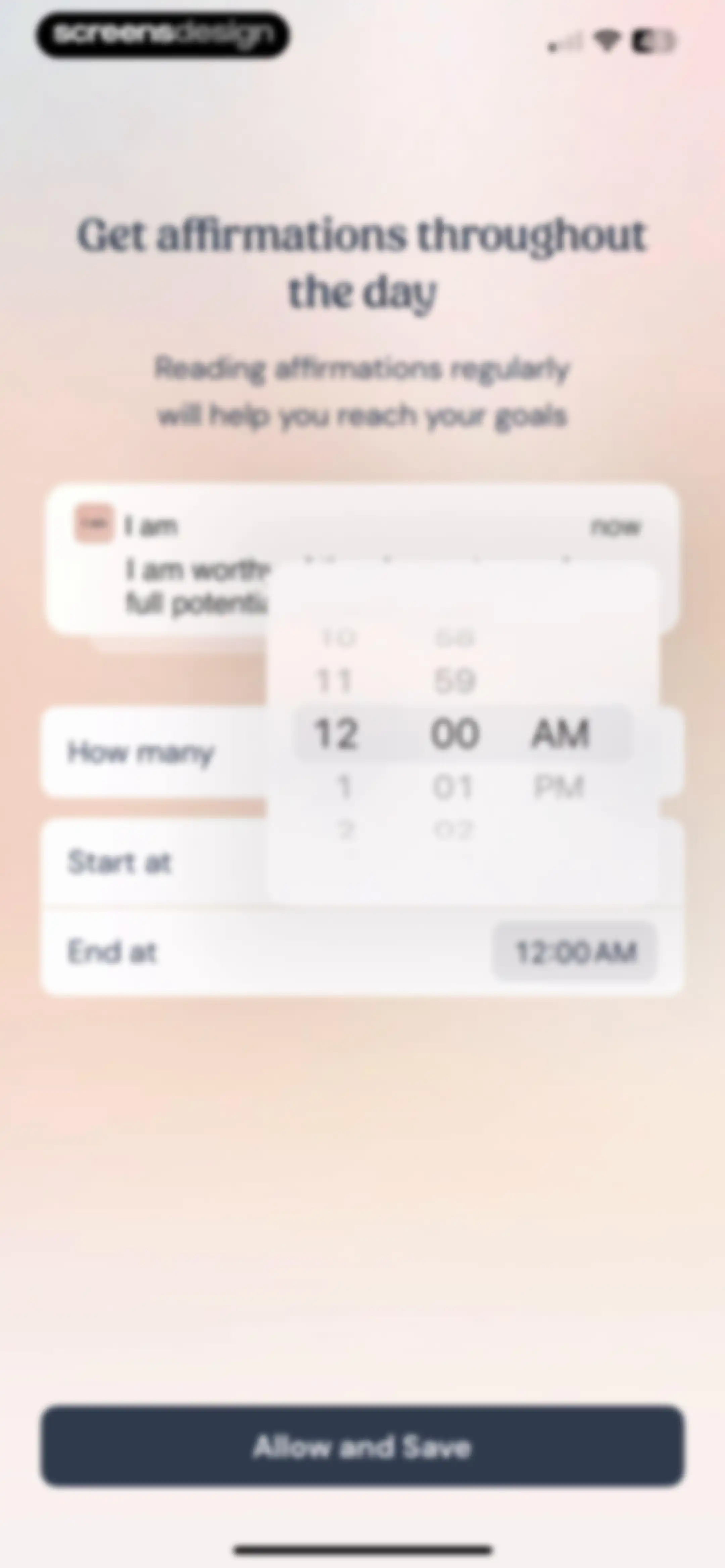 I am - Daily Affirmations screen 17