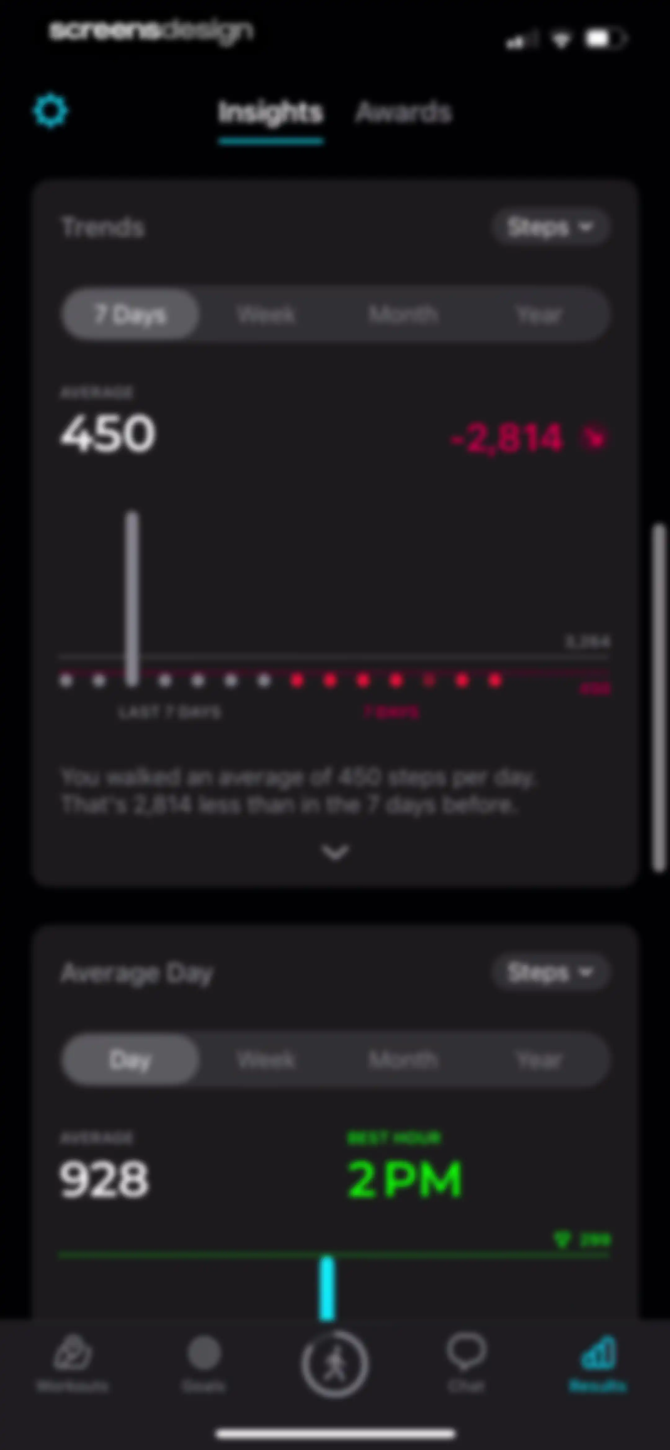 StepsApp Pedometer screen 139