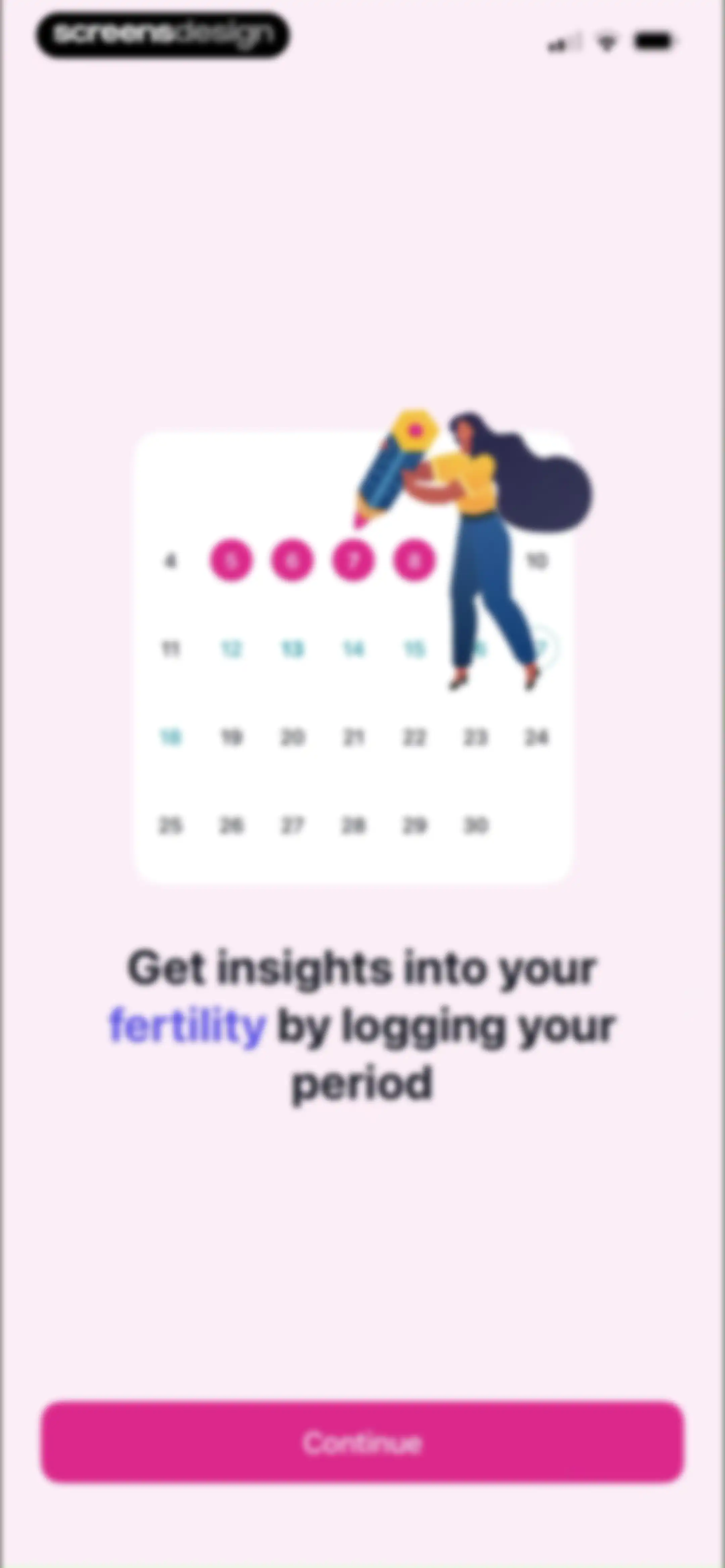 Pregmate Ovulation Tracker screen 23