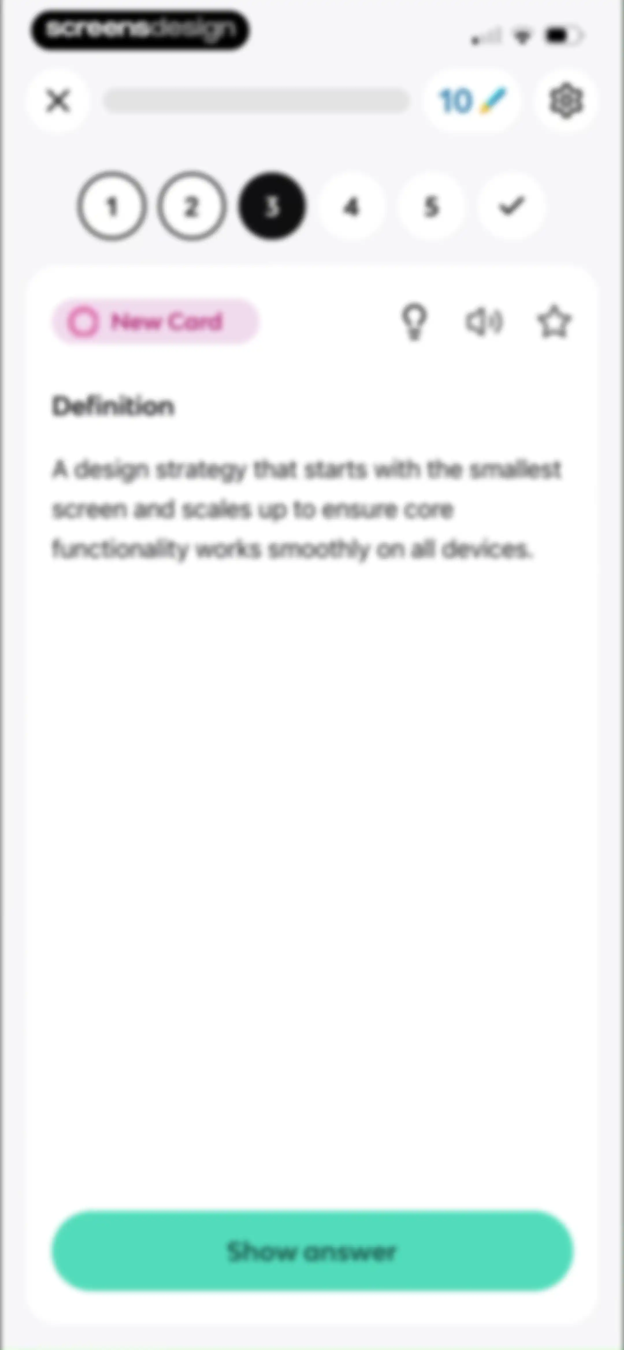 Knowt: AI Flashcards & Notes screen 76