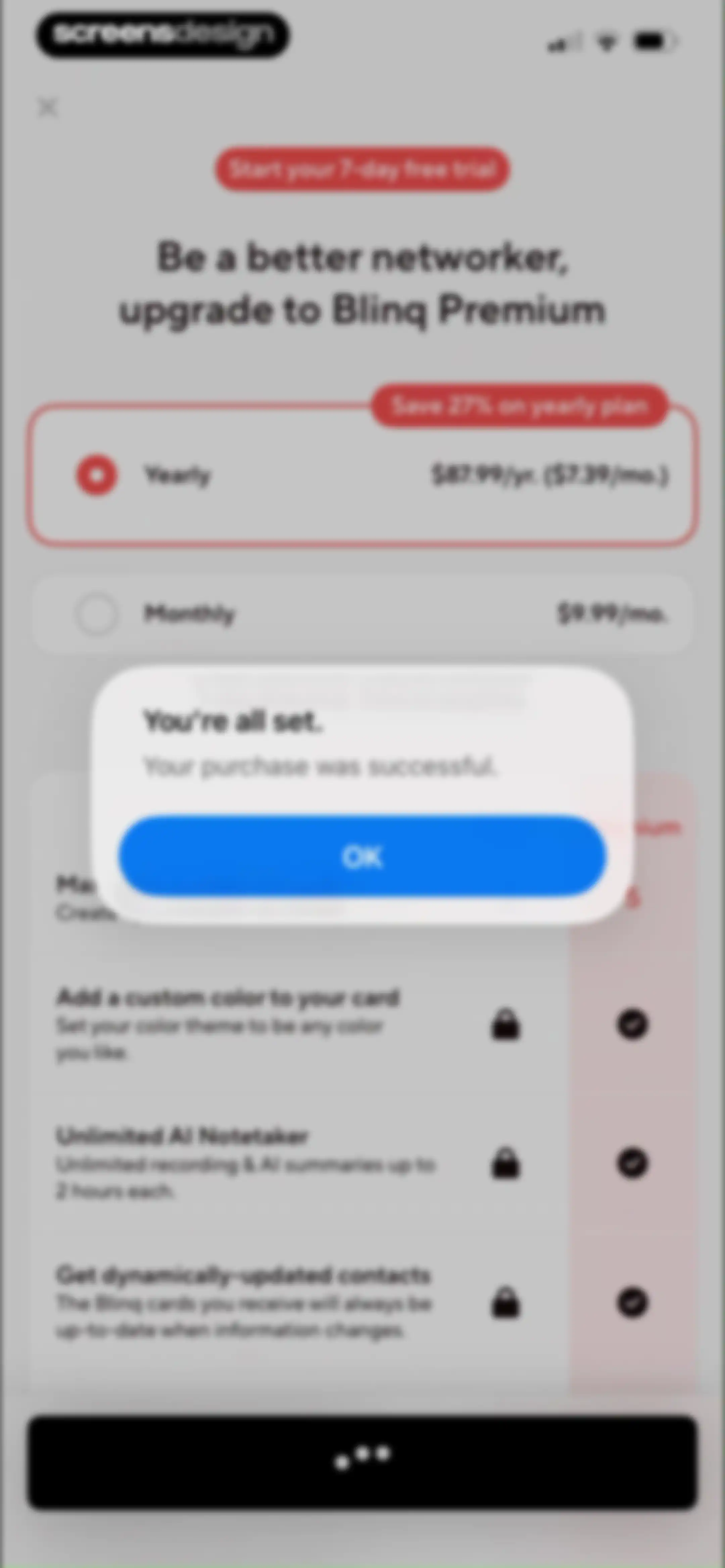 Blinq: Digital Business Card screen 23