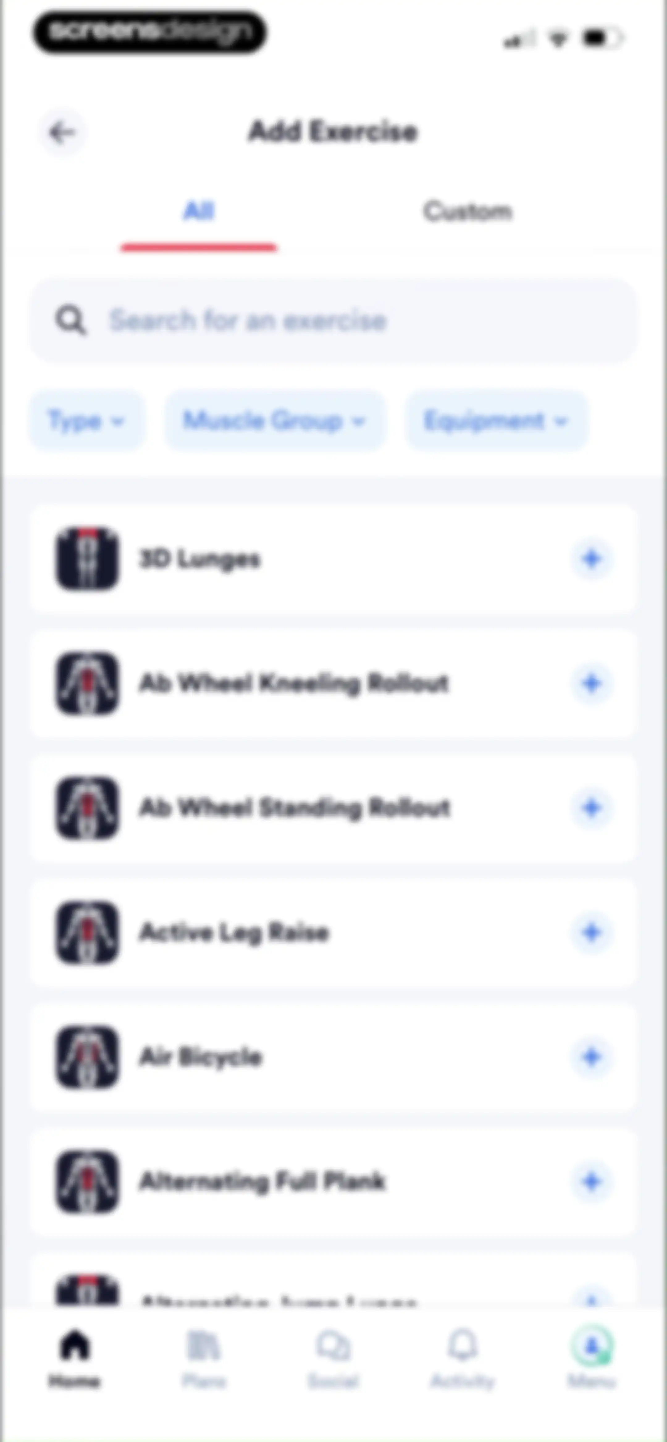 Caliber: Strength Training screen 63