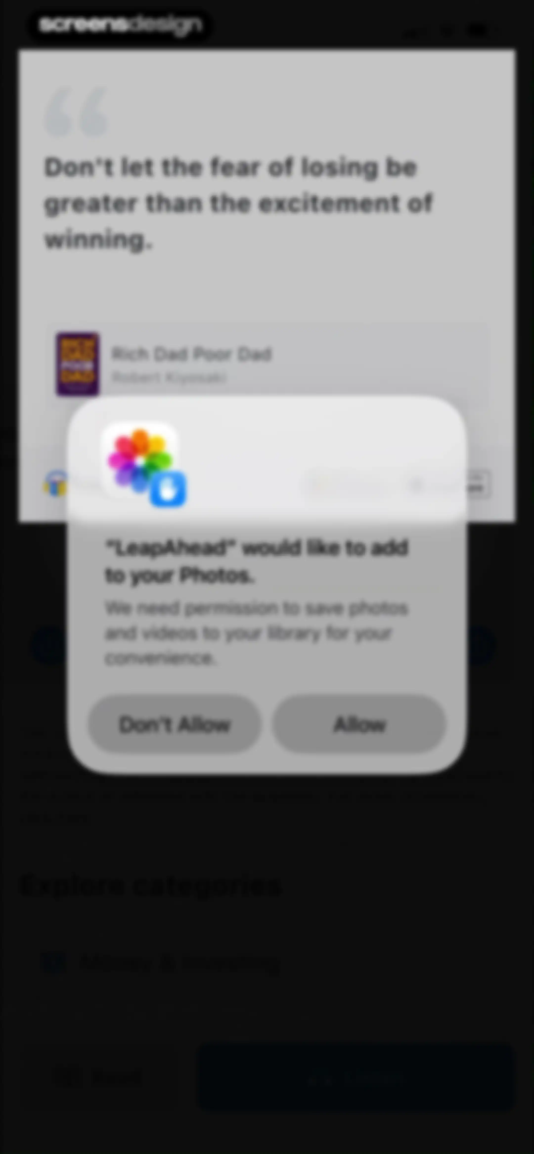 LeapAhead-Daily Book Cast screen 37
