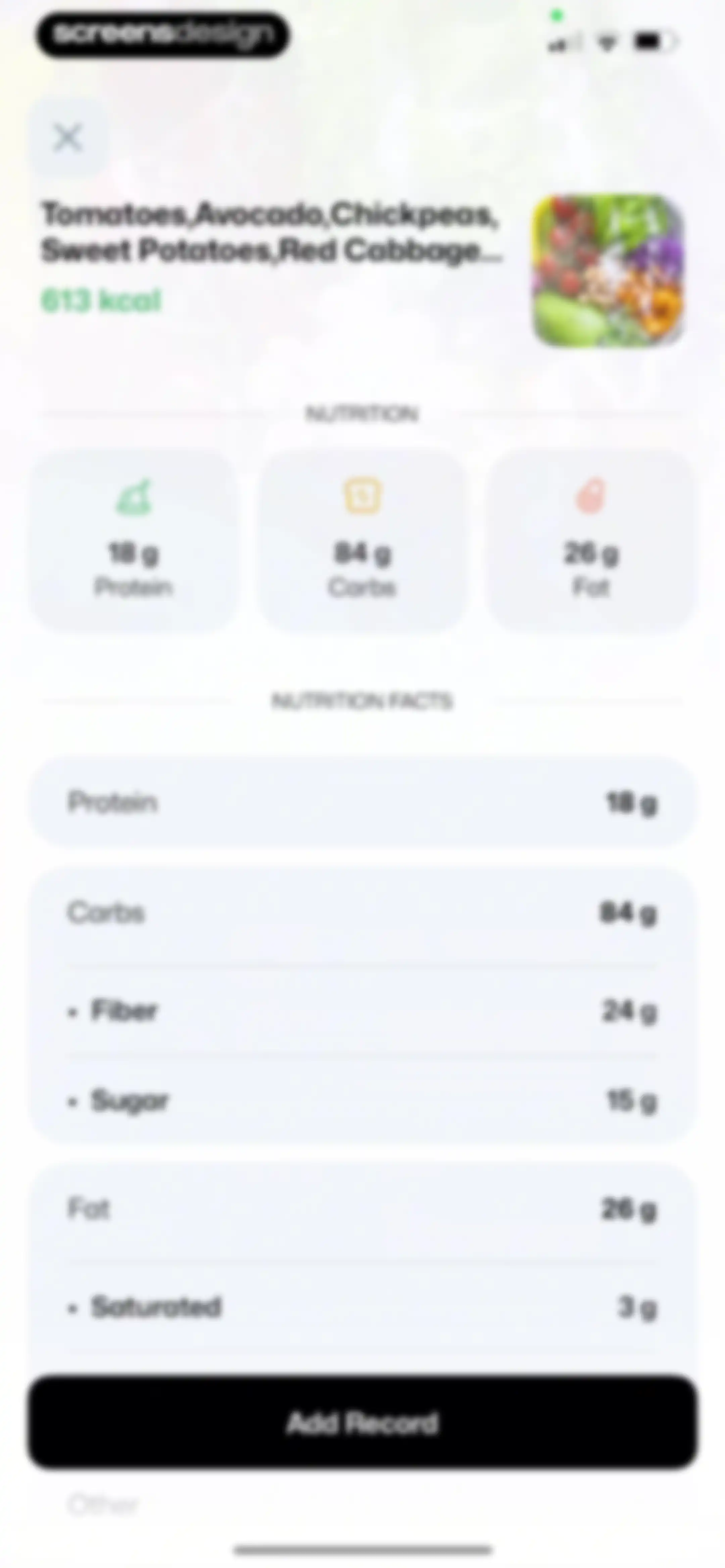 Wellance – AI Health & Balance screen 57