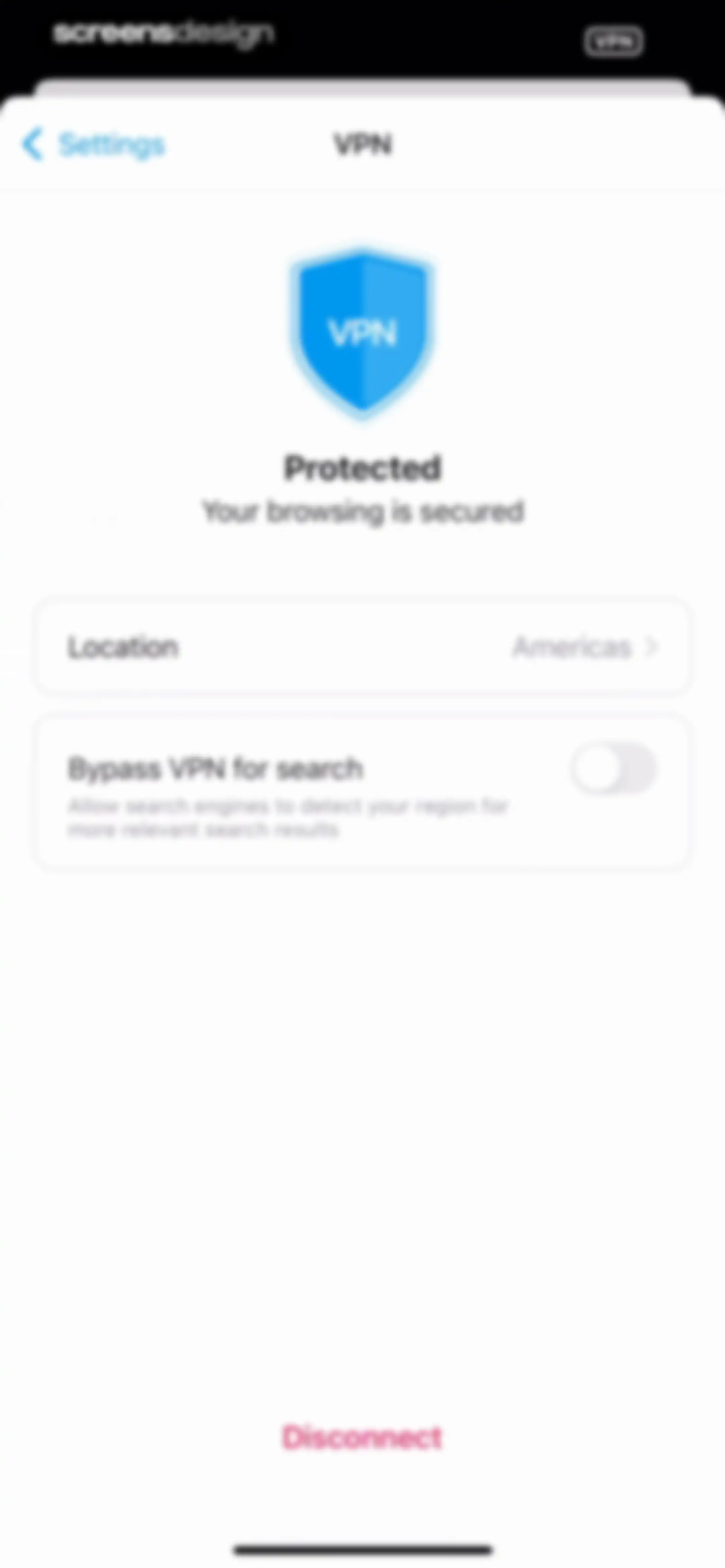 Opera: AI browser with VPN screen 141