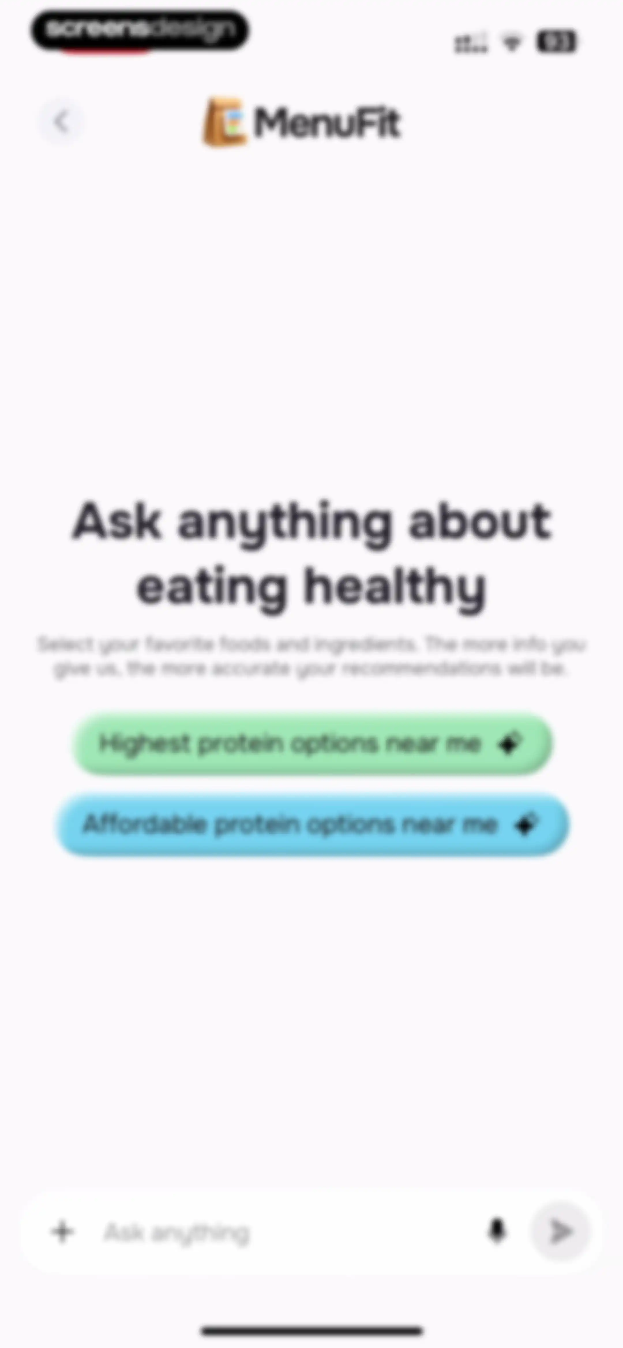 MenuFit - Healthy Eating Out screen 81