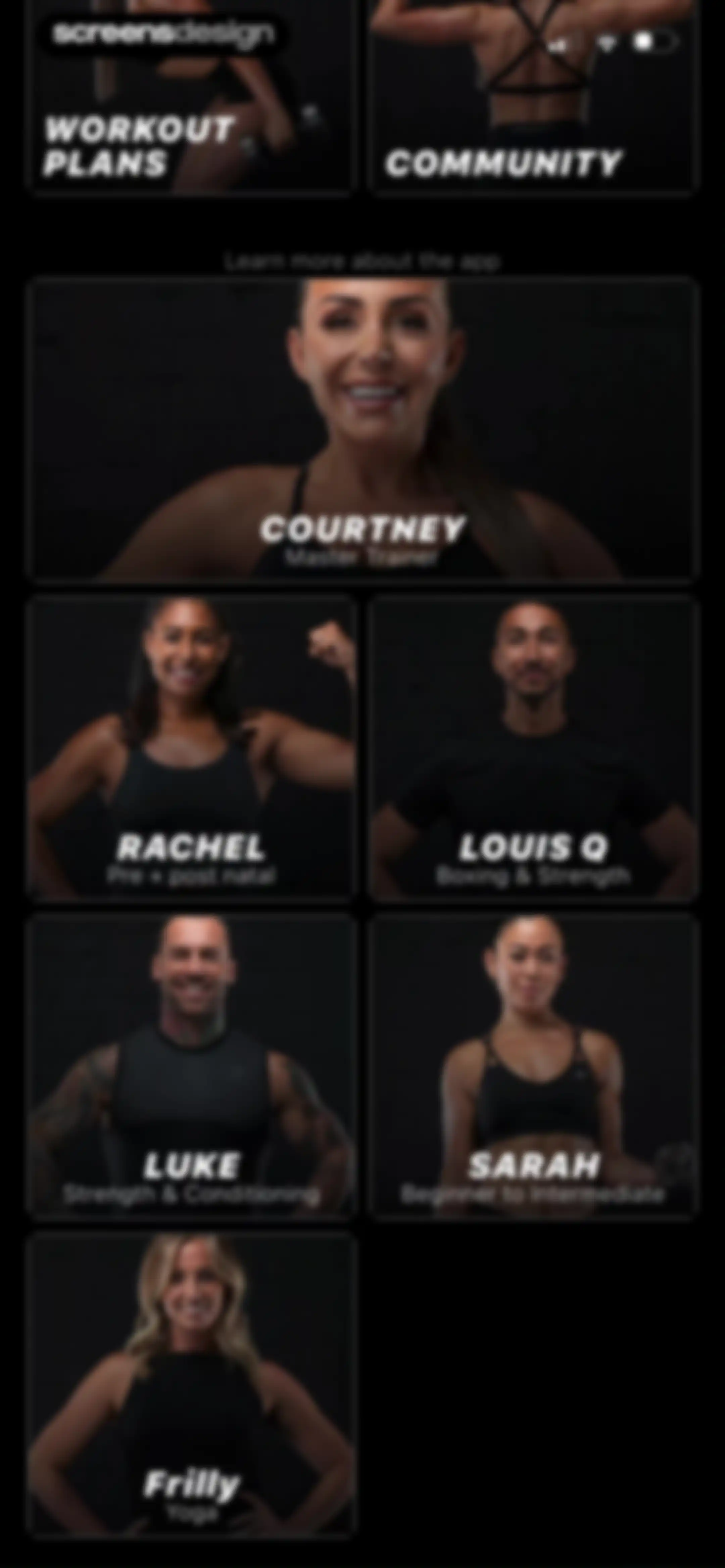 Courtney Black Fitness screen 5