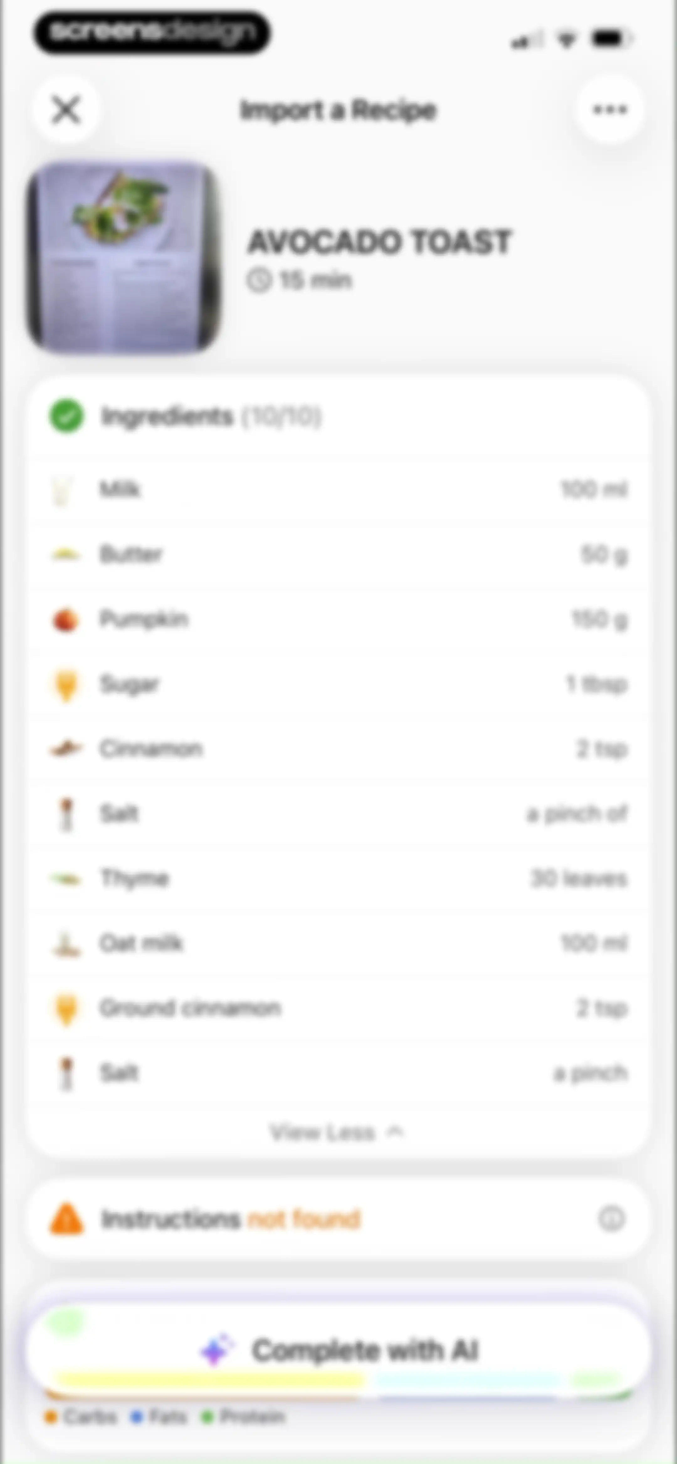 Yoomla・Recipe Keeper & Planner screen 59