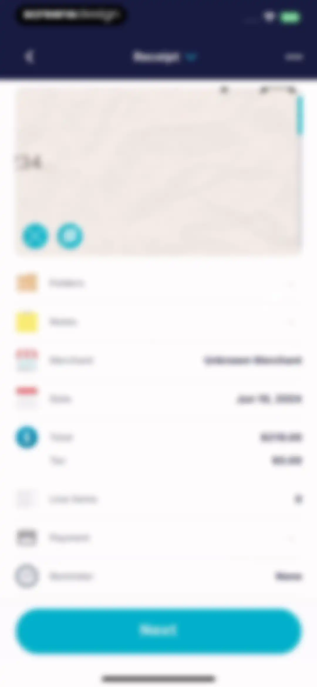 SimplyWise: Receipts, Expenses screen 18