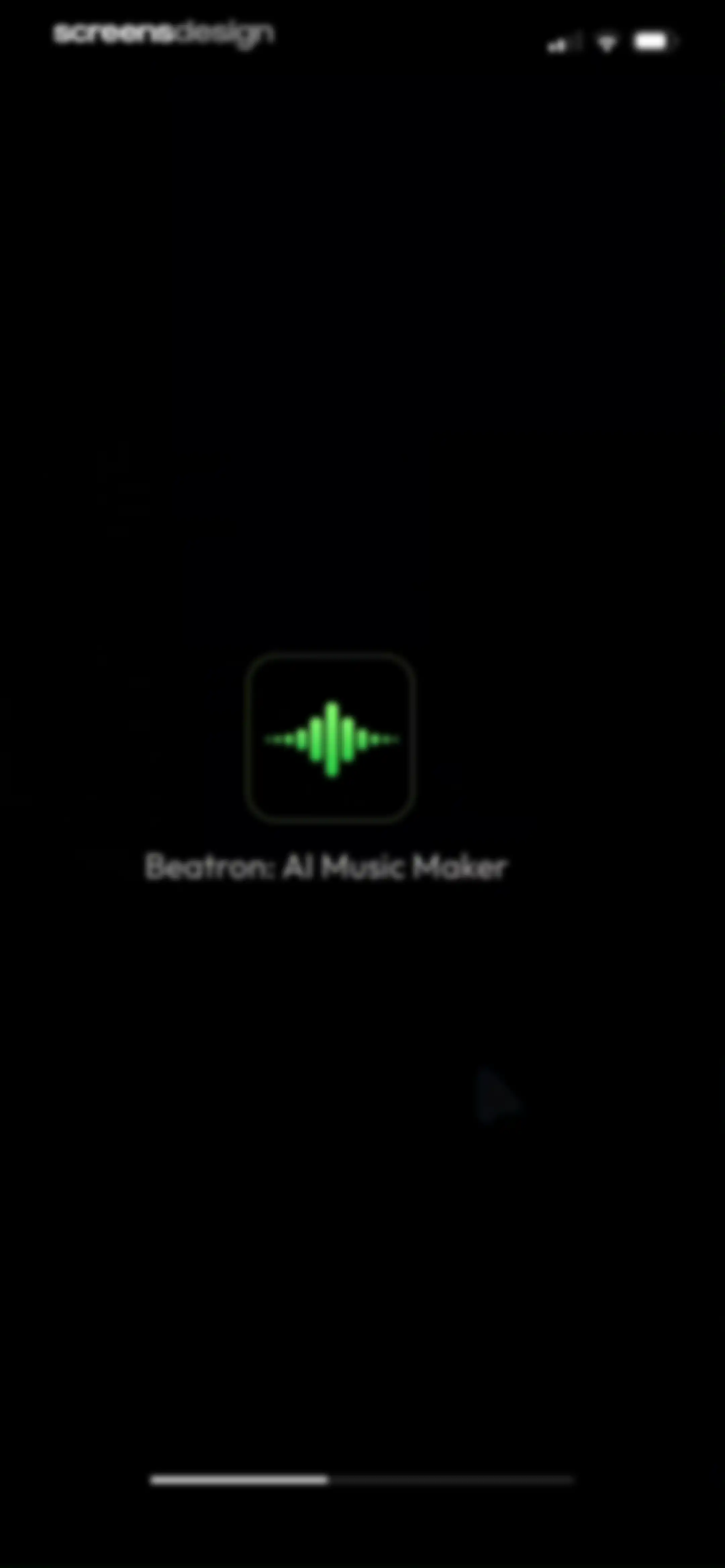 Beatron: AI Song Generator screen 2