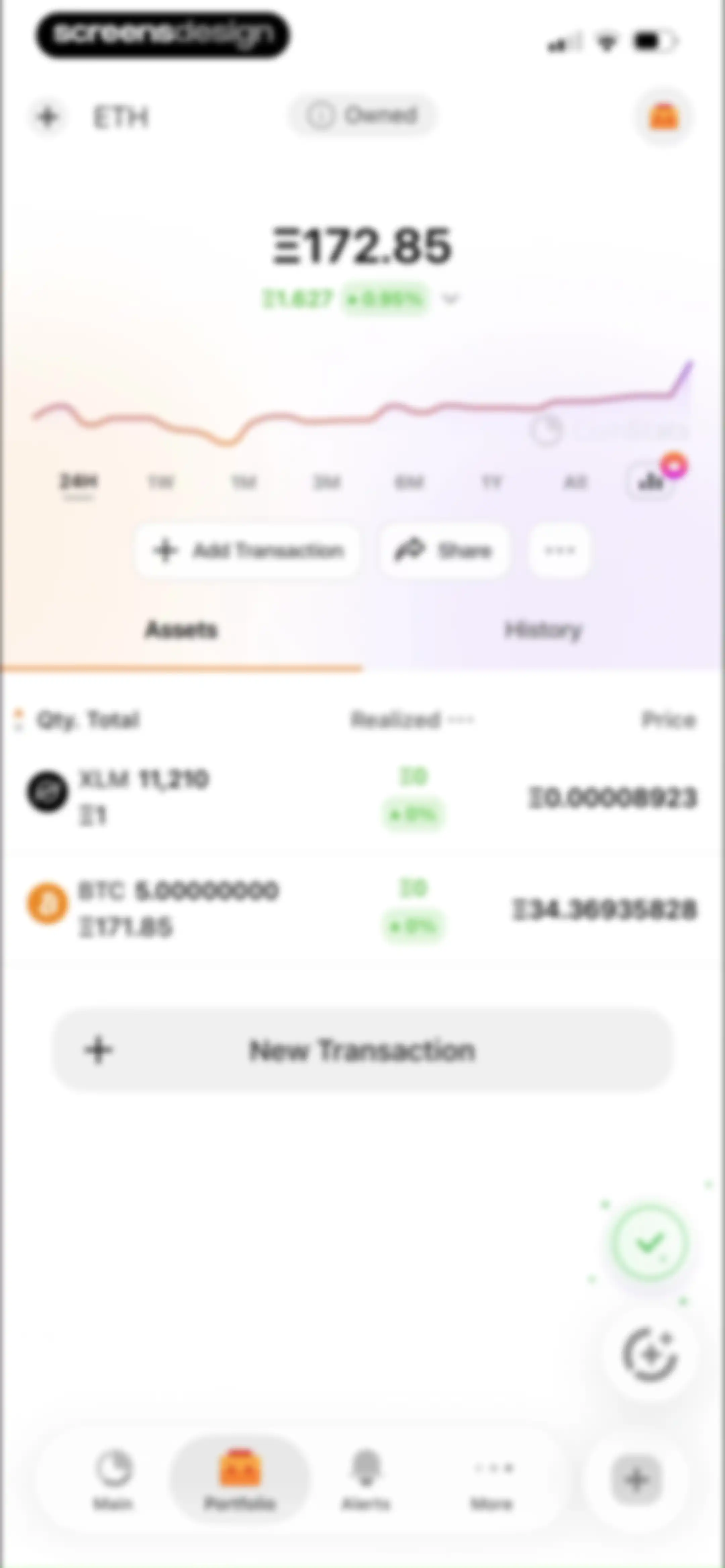 CoinStats: Crypto Portfolio screen 142