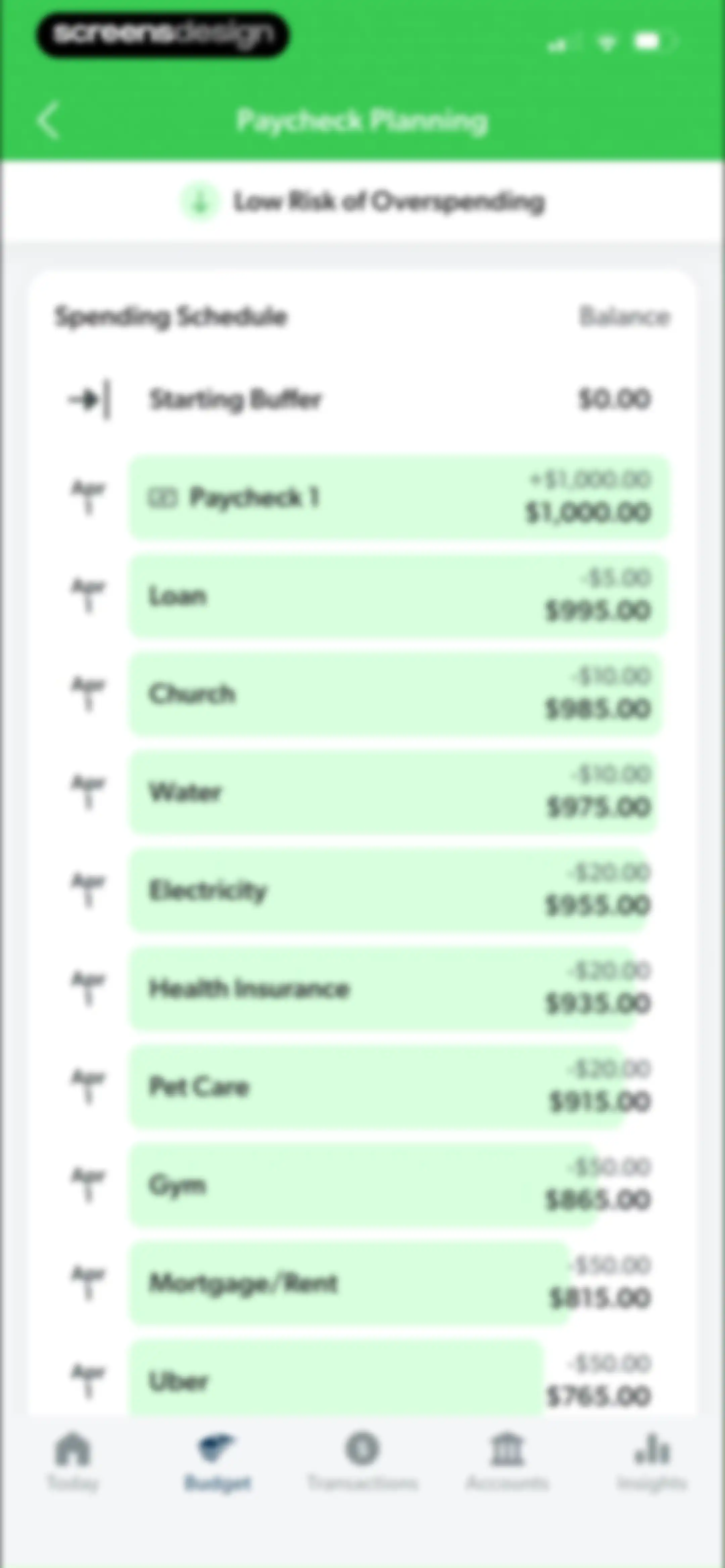 EveryDollar: Budget Management screen 39