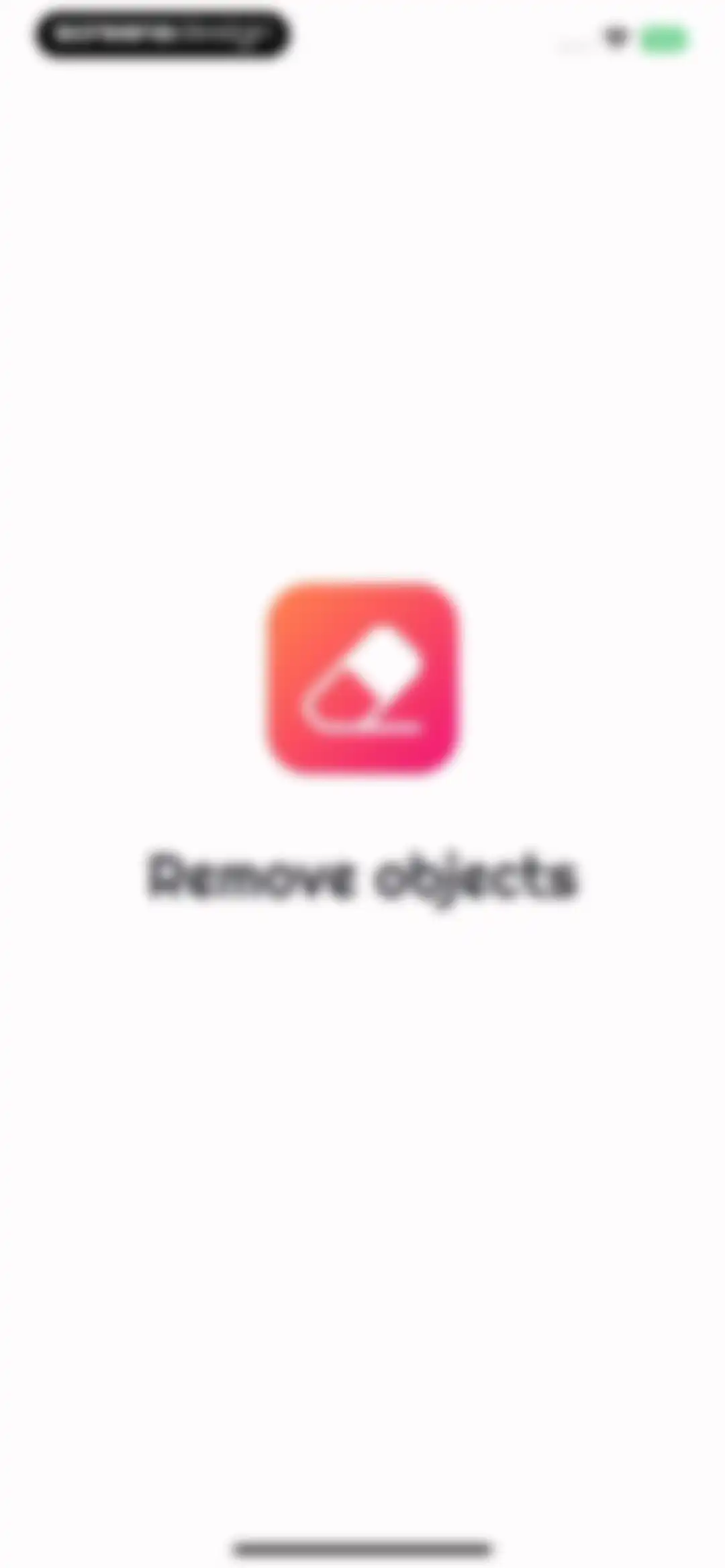 Object Removal AI - AI Retouch screen 1