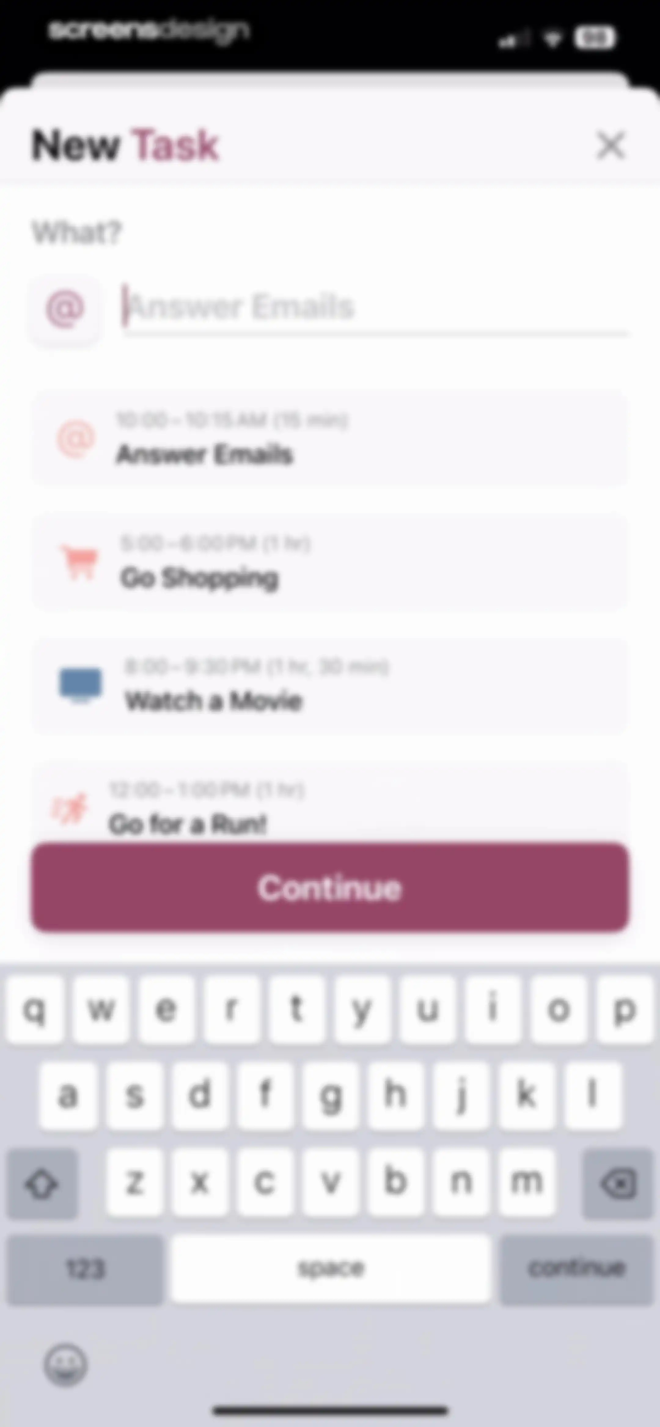 Structured: Daily Planner Todo screen 49
