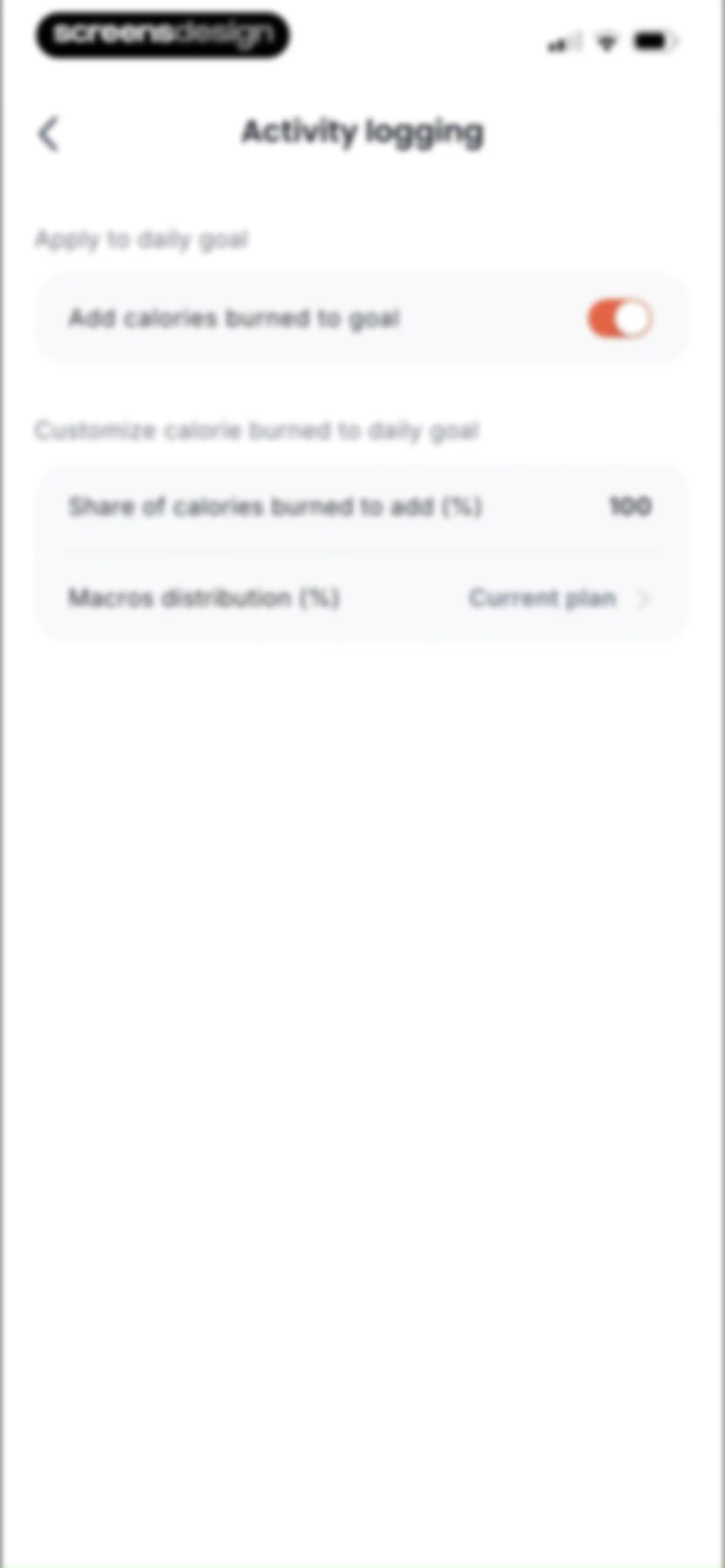 Kalguroo: AI Calorie Tracker screen 135