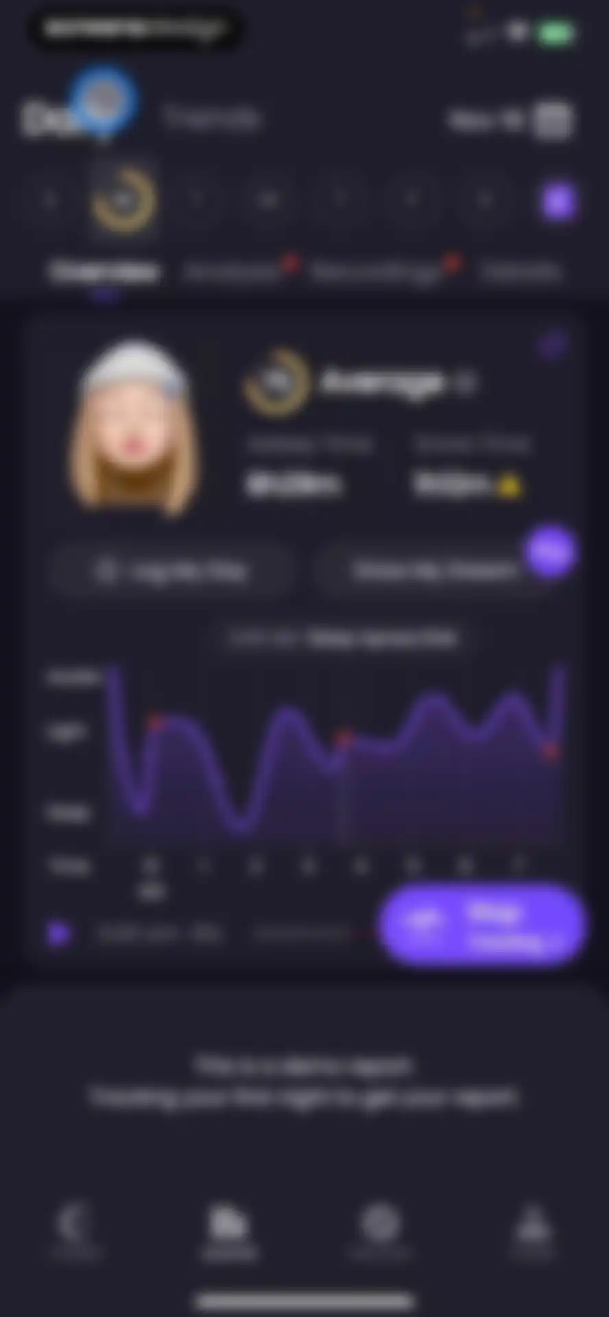 Mintal Tracker:Sleep Recorder screen 47