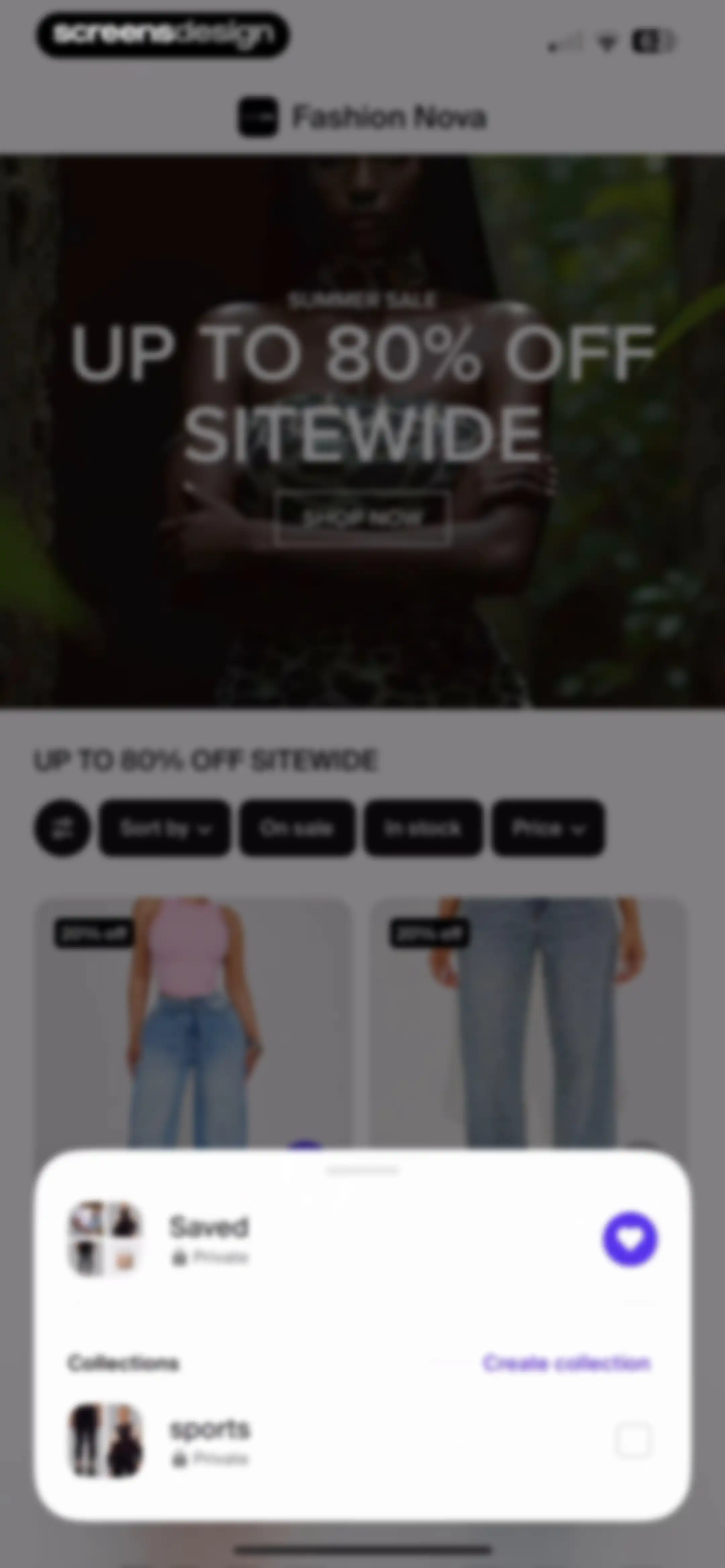 Shop: All your favorite brands screen 73