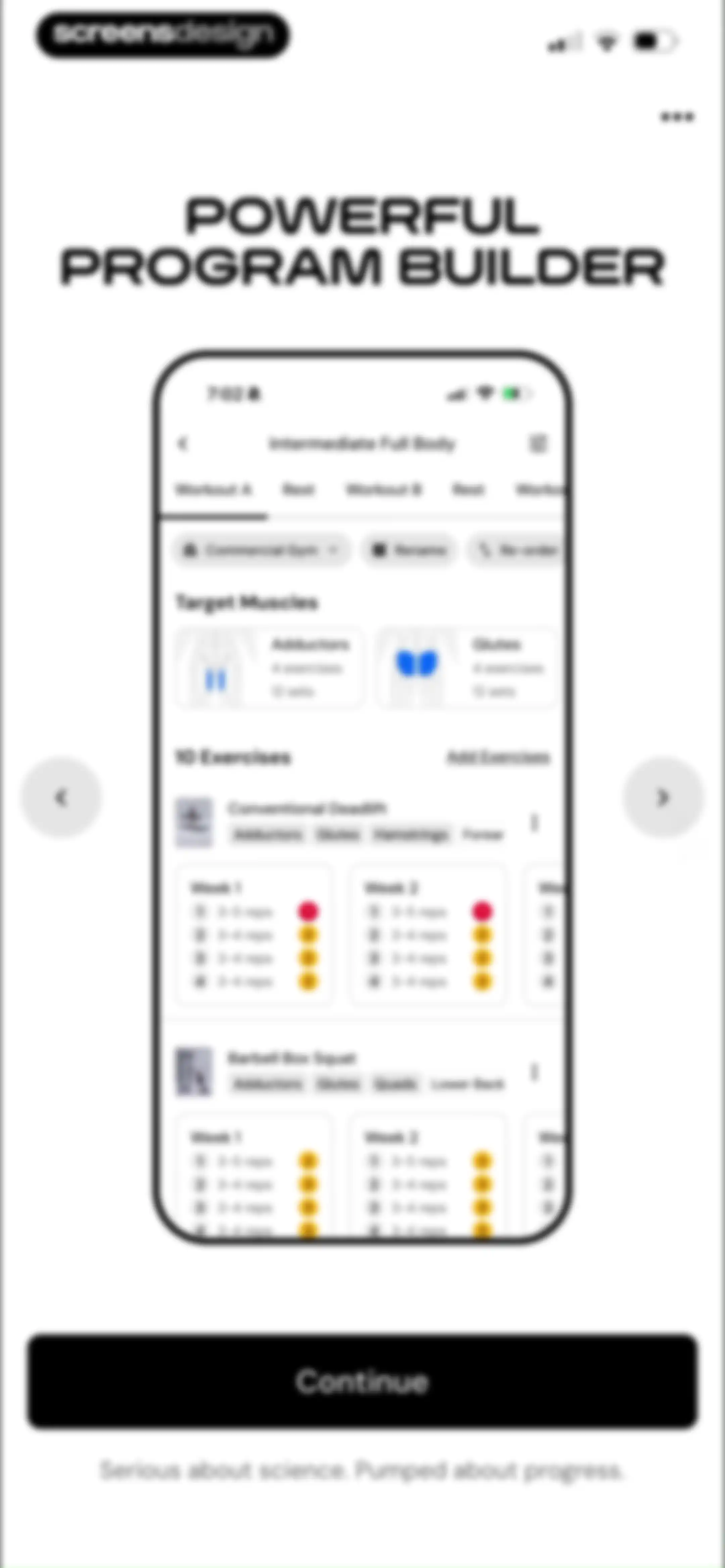 MacroFactor Workouts - Tracker screen 40