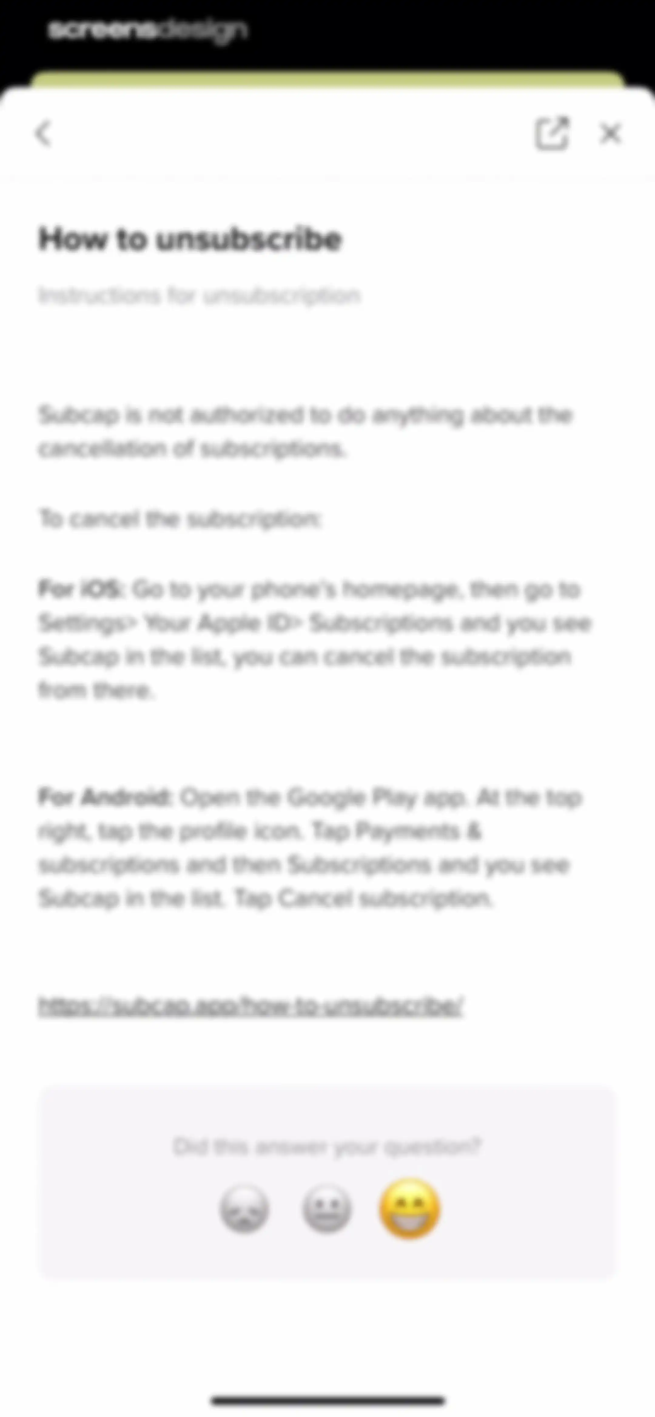 Subcap: Captions AI, Subtitles screen 67