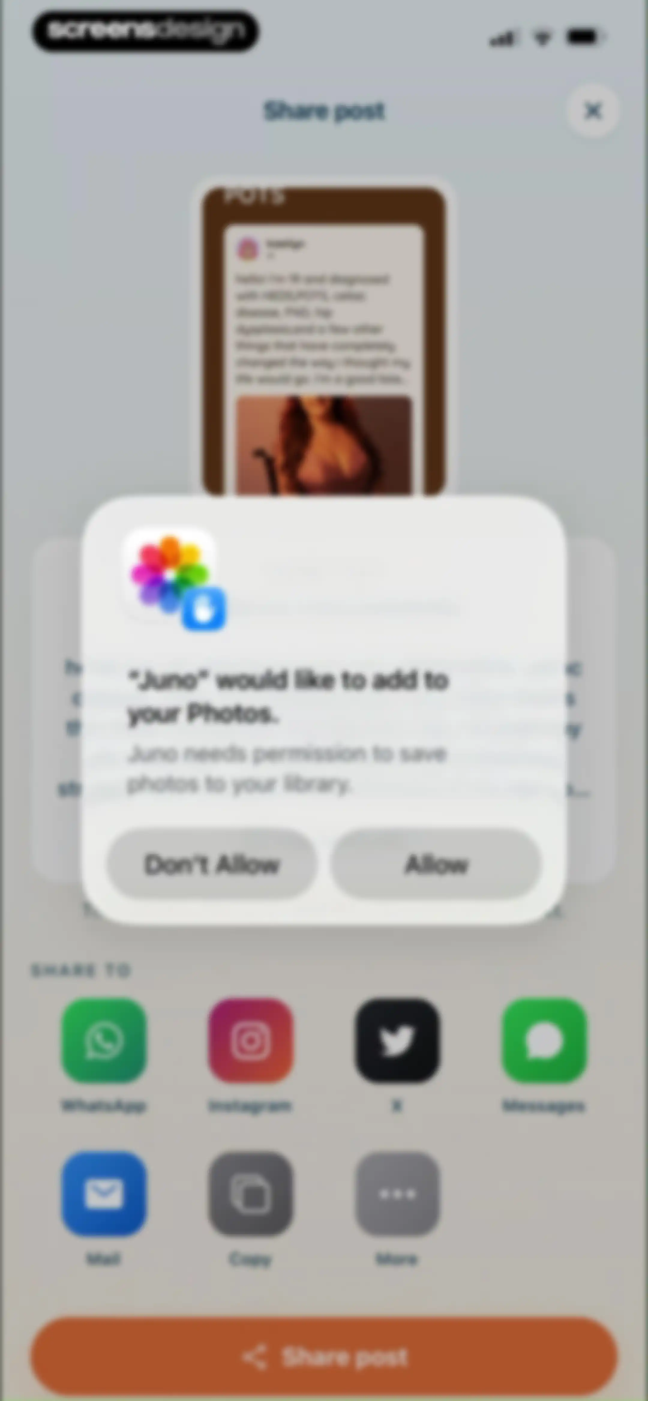 Juno: Chronic Illness Support screen 110
