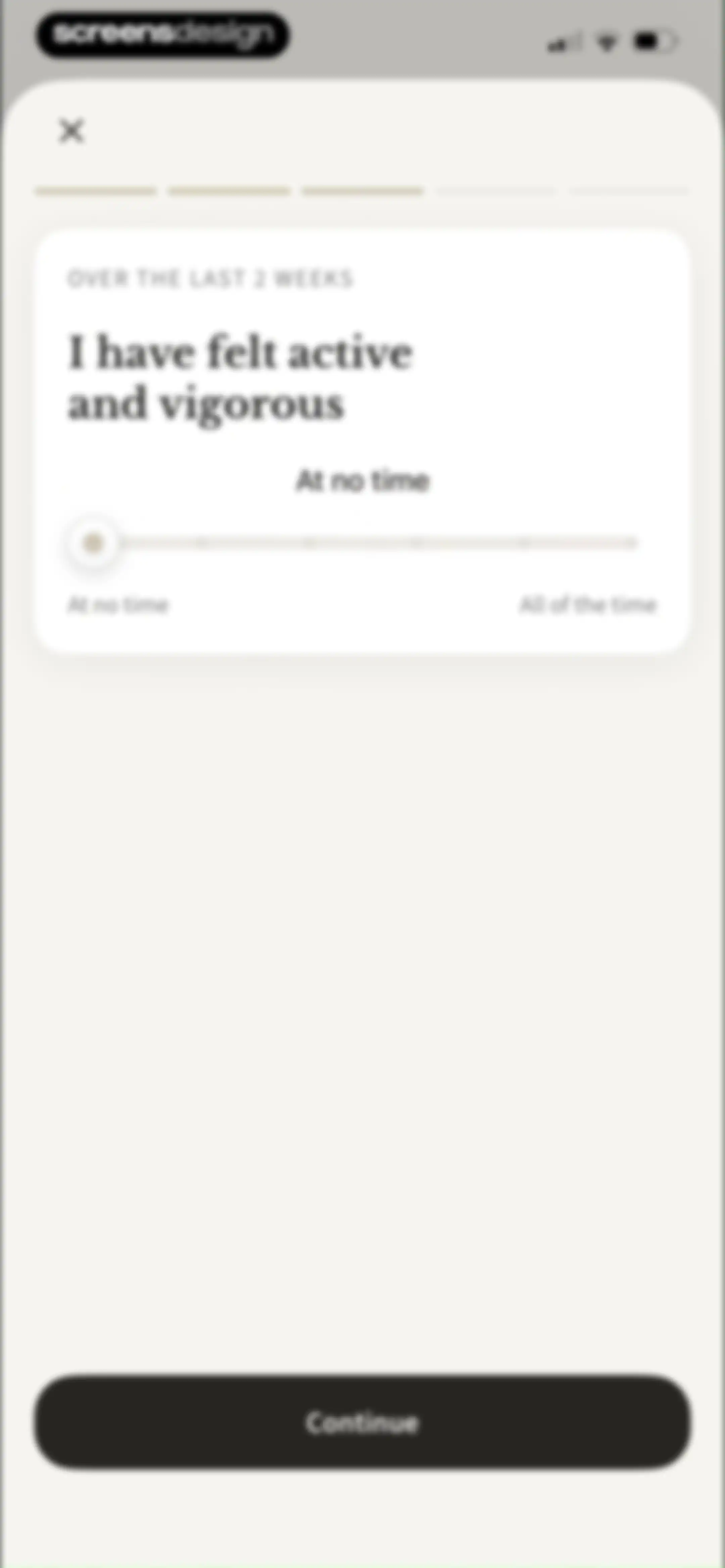 Sonia: AI for Mental Health screen 16